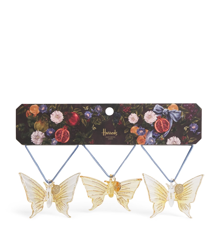 Harrods Butterfly Tree Decoration (Set of 3) Image 1