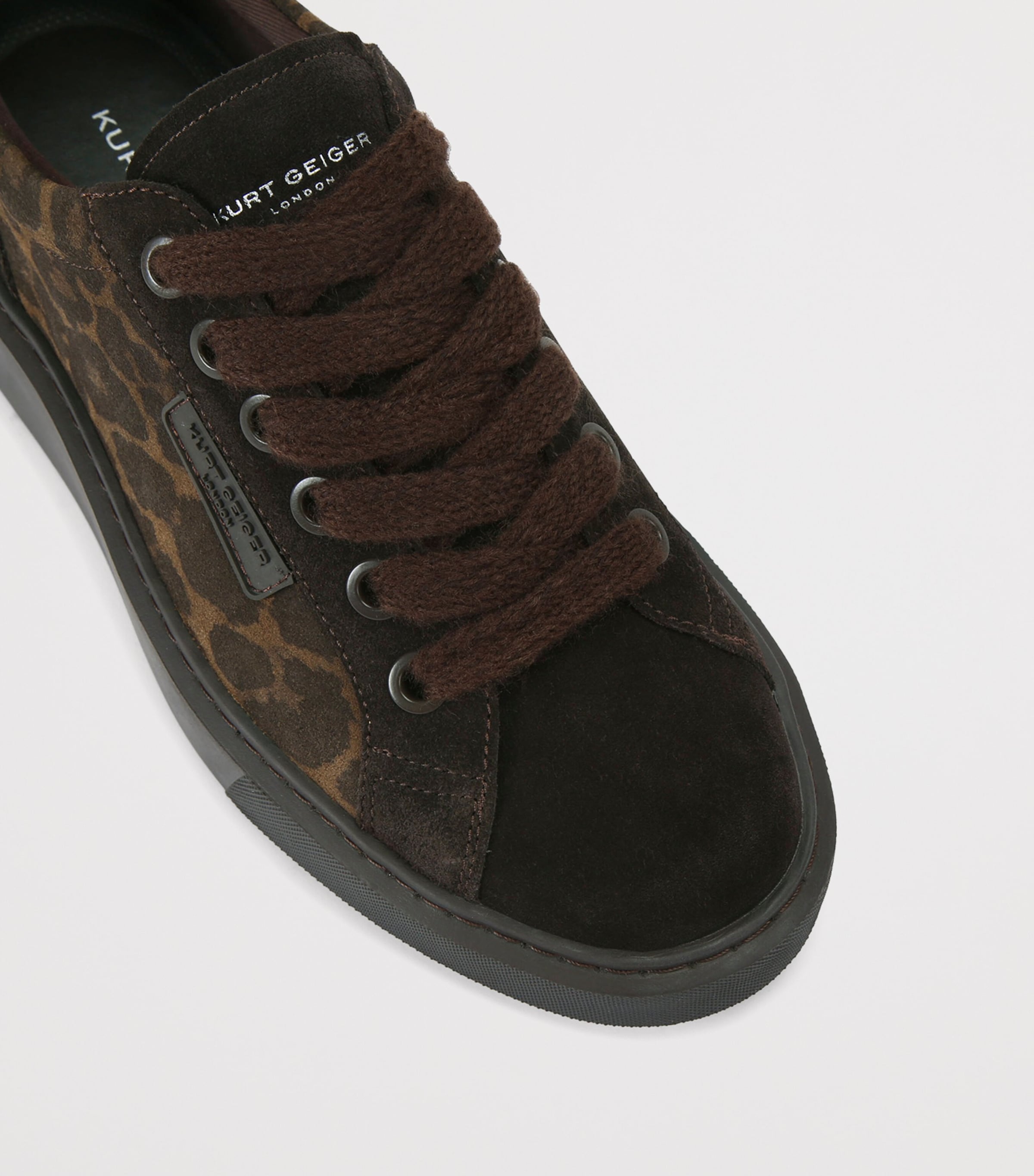 Suede Albion Sneakers DARK BROWN Image 3