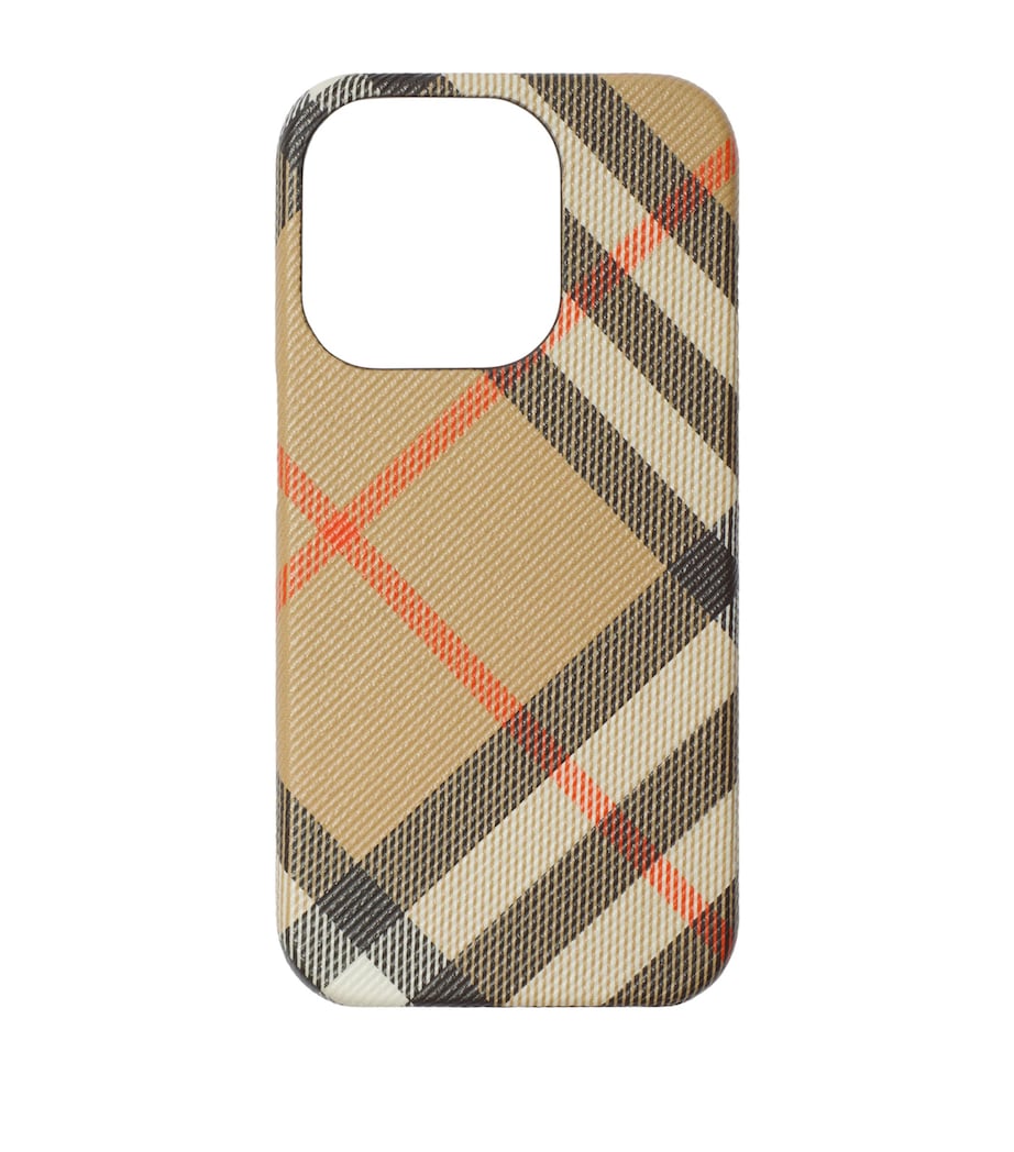 Check iPhone 15 Pro Case SAND Image 1