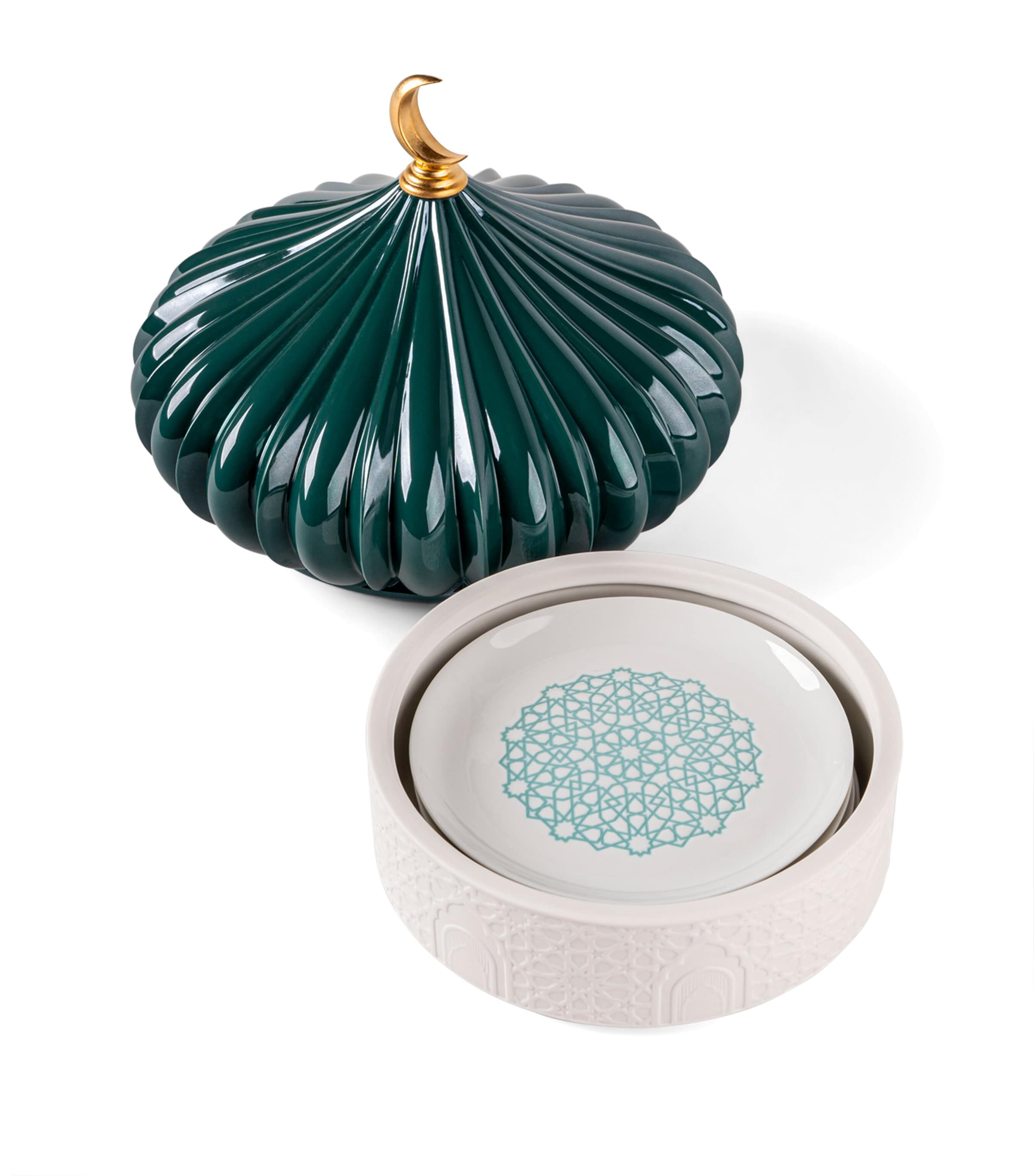 Lladró Porcelain Majestic Nights Box With Plates Image 3