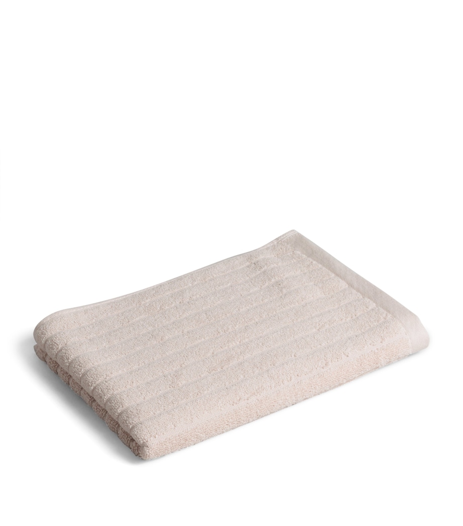 Cotton Suna Clovelly Hand Towel (40cm x 70cm) CLAY Image 2