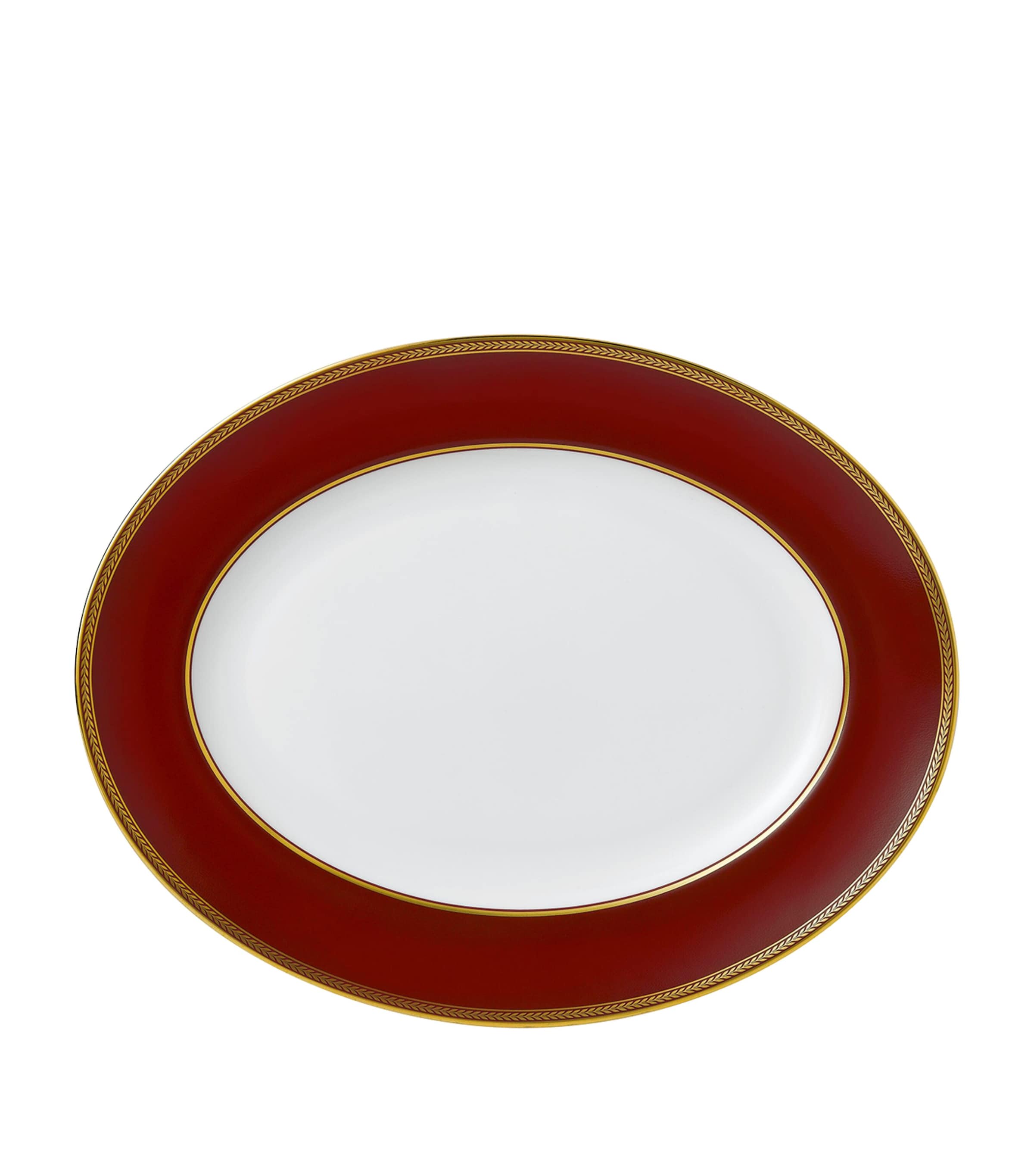 Renaissance Red Oval Platter (35cm) RED Image 1