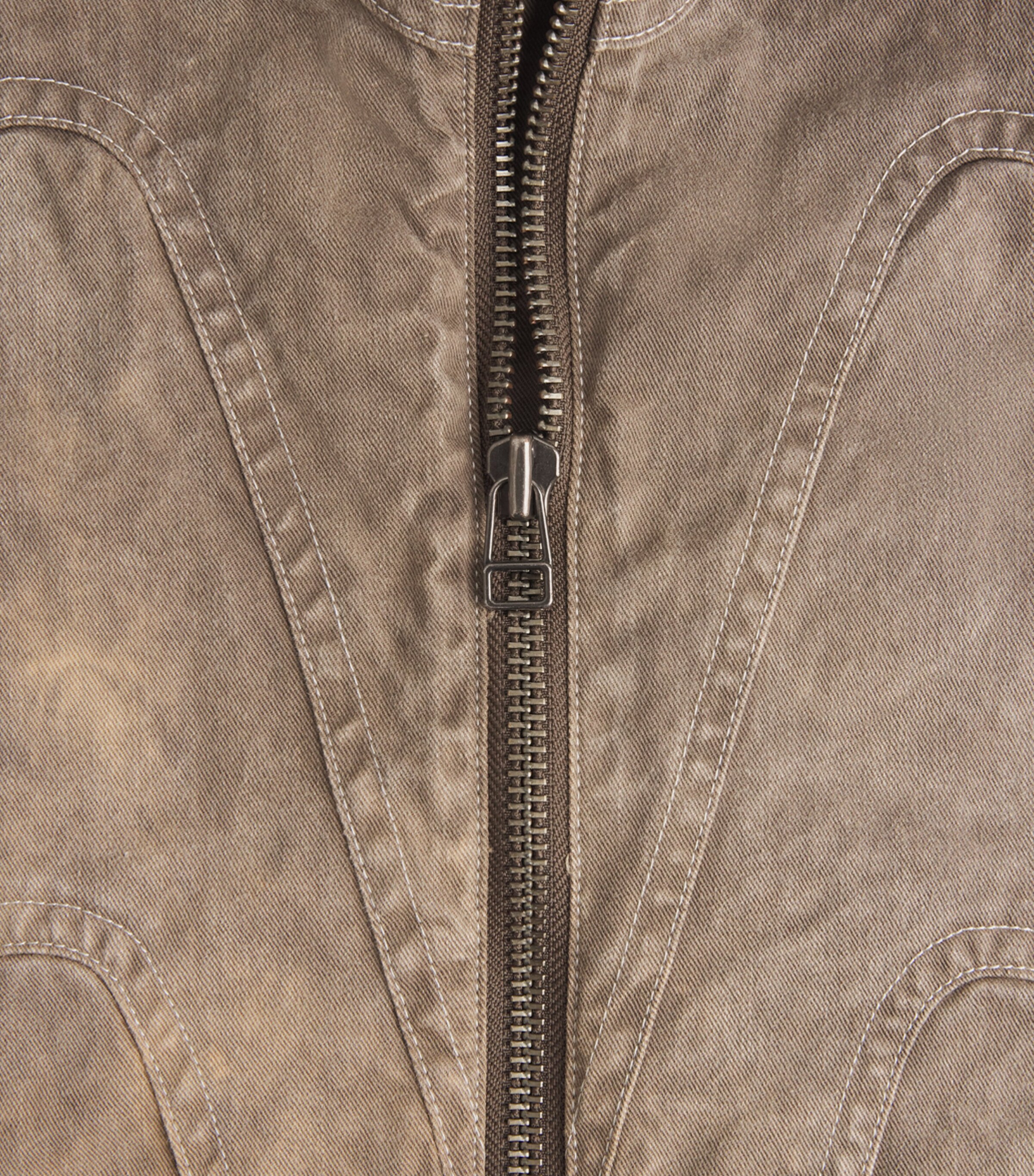 IM MEN Mens Cotton Elements Jacket Dark Beige Image 6