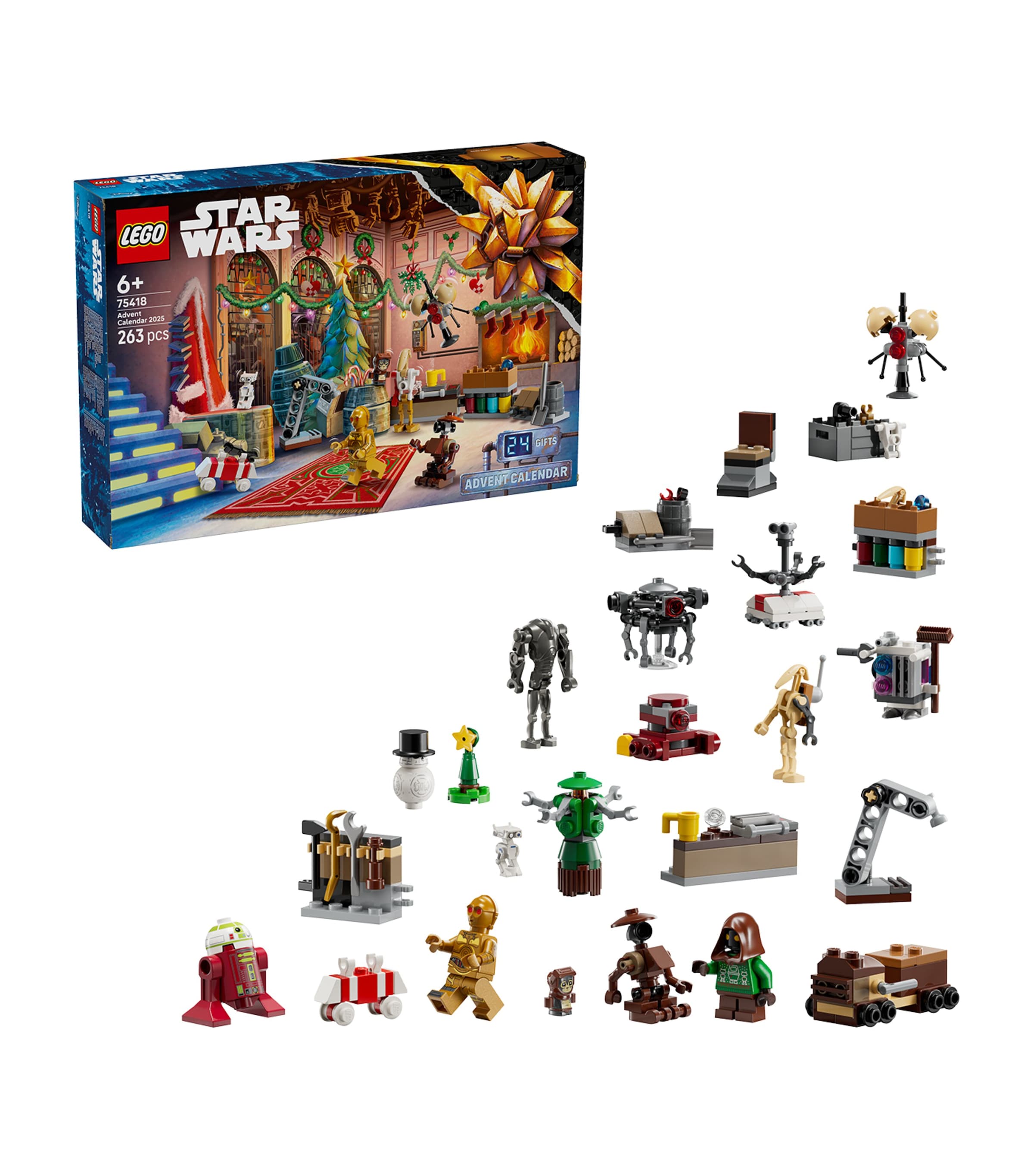 Lego LEGO Star Wars Advent Calendar 2025 75418 | Kids New In | Toys | Building & Construction Toys | Designers | Lego Lego LEGO Star Wars Advent Calendar 2025 75418 | Kids New In | Toys | Building & Construction Toys | Designers | Lego