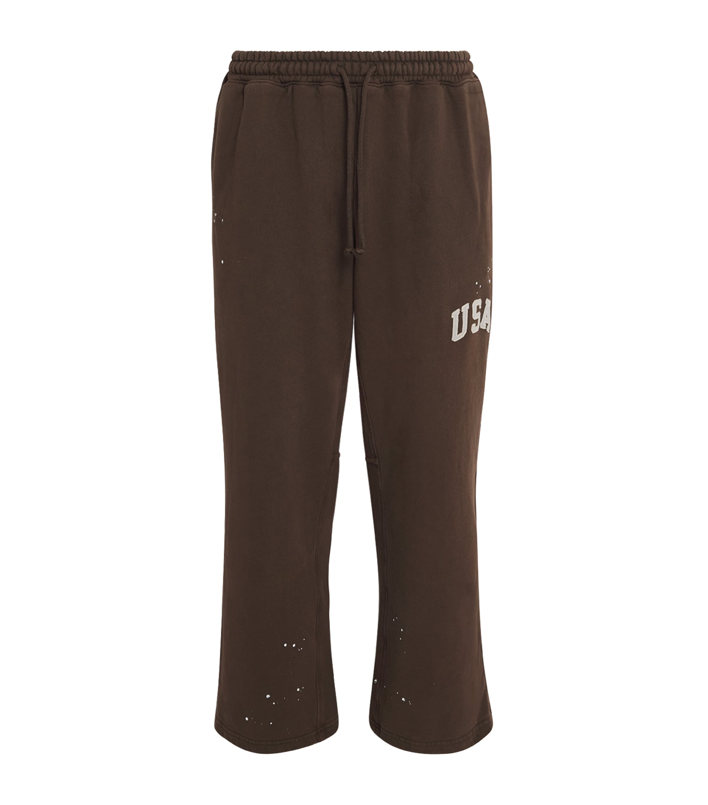 Cherry Los Angeles Mens Cotton USA Parachute Sweatpants Chocolate Image 1