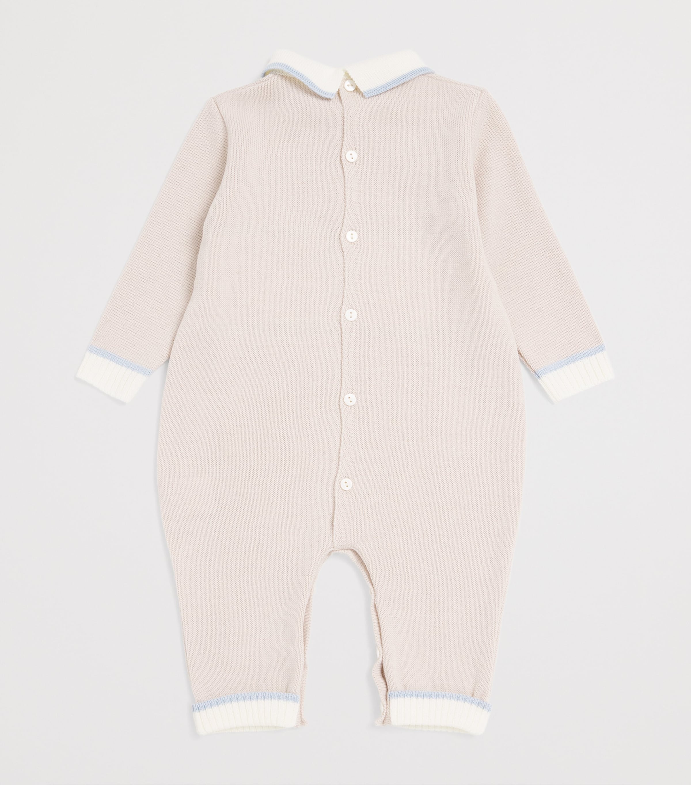 Wool-Blend Jacquard Teddy All-In-One (1-18 Months) BGE-DI Image 2