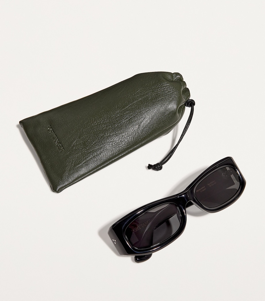 Acetate Saudade Sunglasses BLACK LENS Image 4