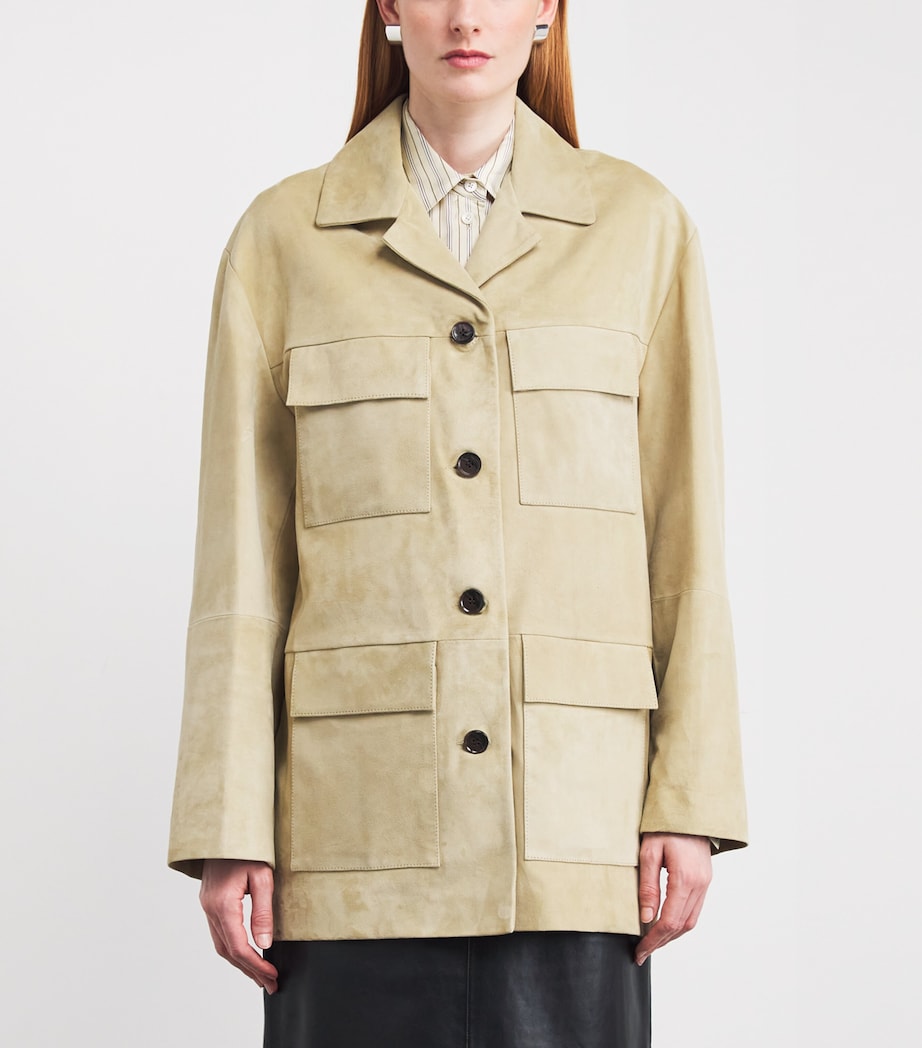 Suede Sendy Jacket GRAVEL Image 3