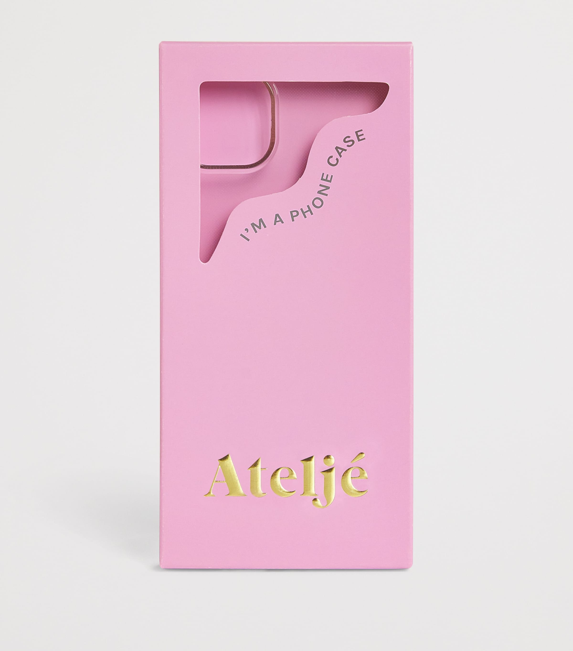 Recycled Transparent iPhone 14 Case TRANSPARENT Image 2