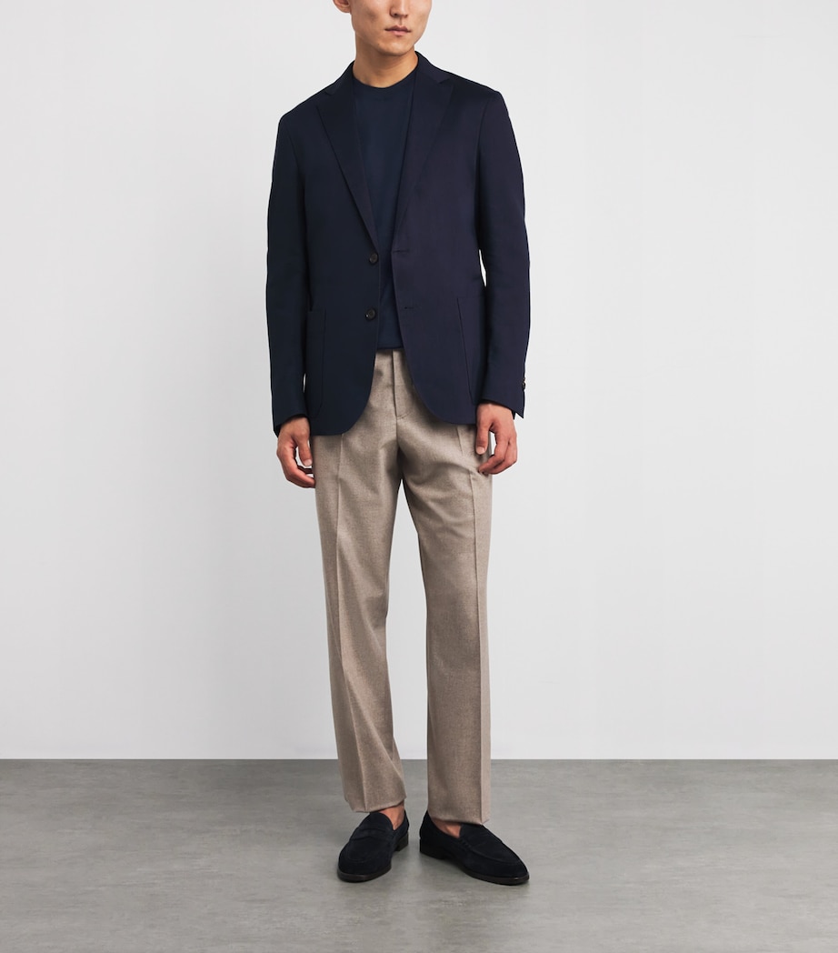 Cashmere-Silk Short-Sleeve Sweatshirt 4000 Image 2