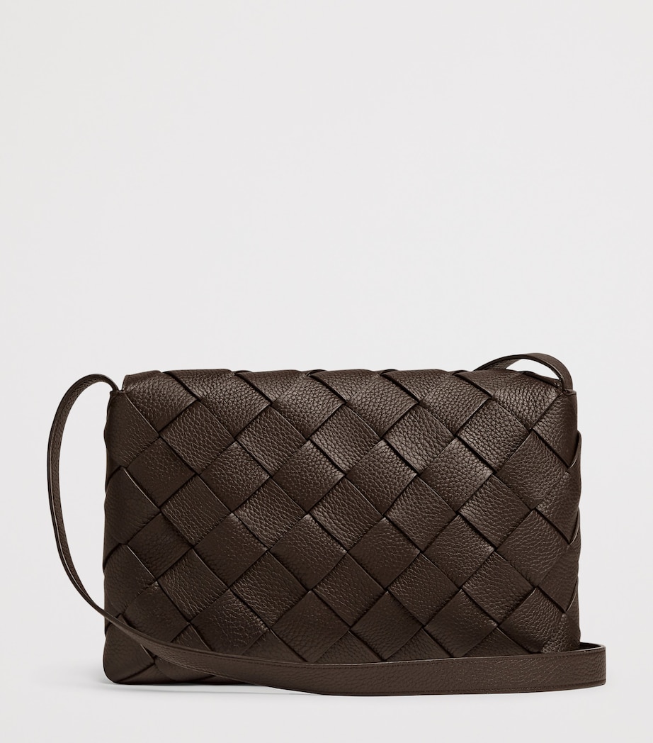 Bottega Veneta Large Leather Diago Cross-Body Bag Image 4