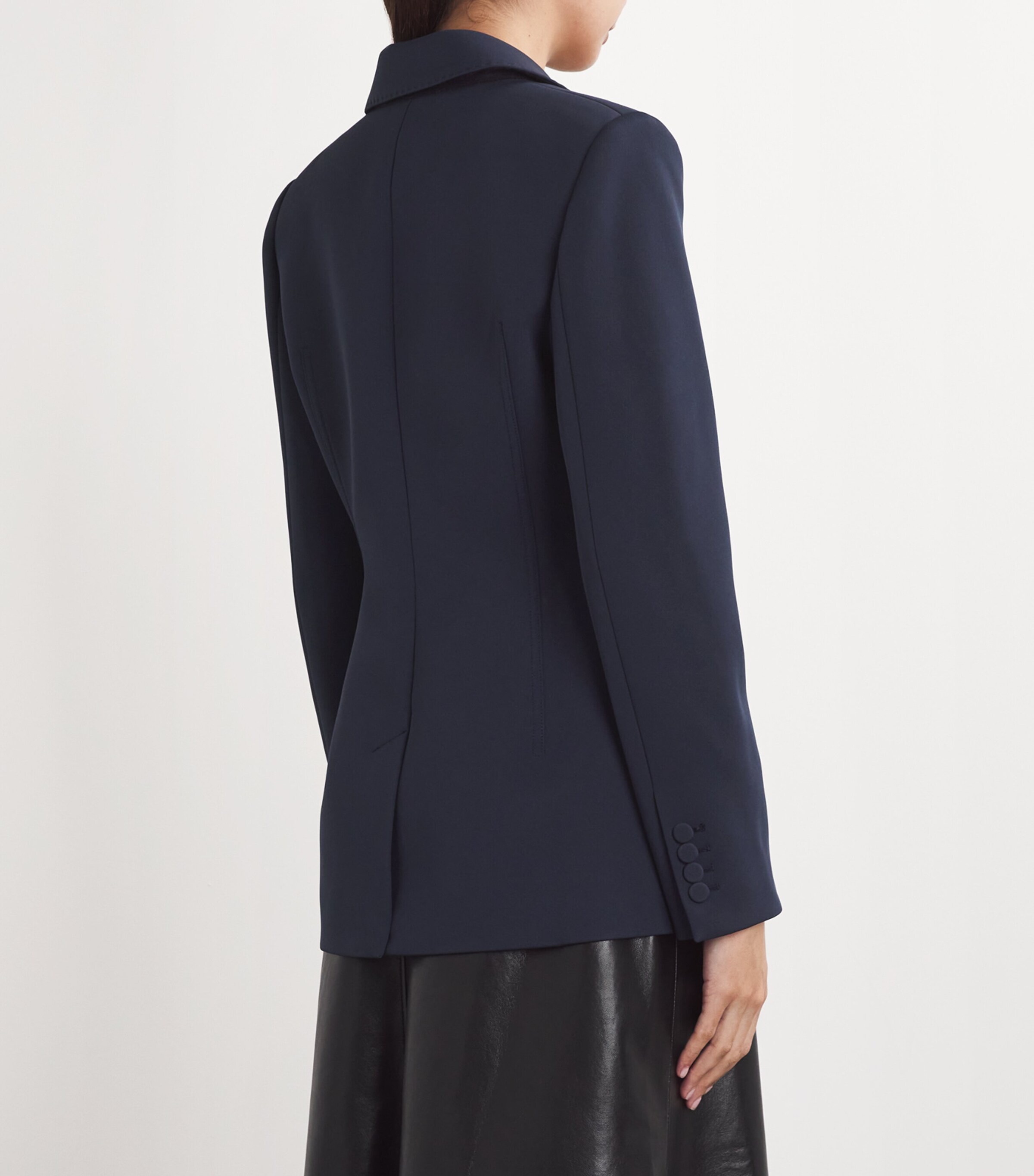 Simkhai Womens Maddix Blazer Midnight Image 4