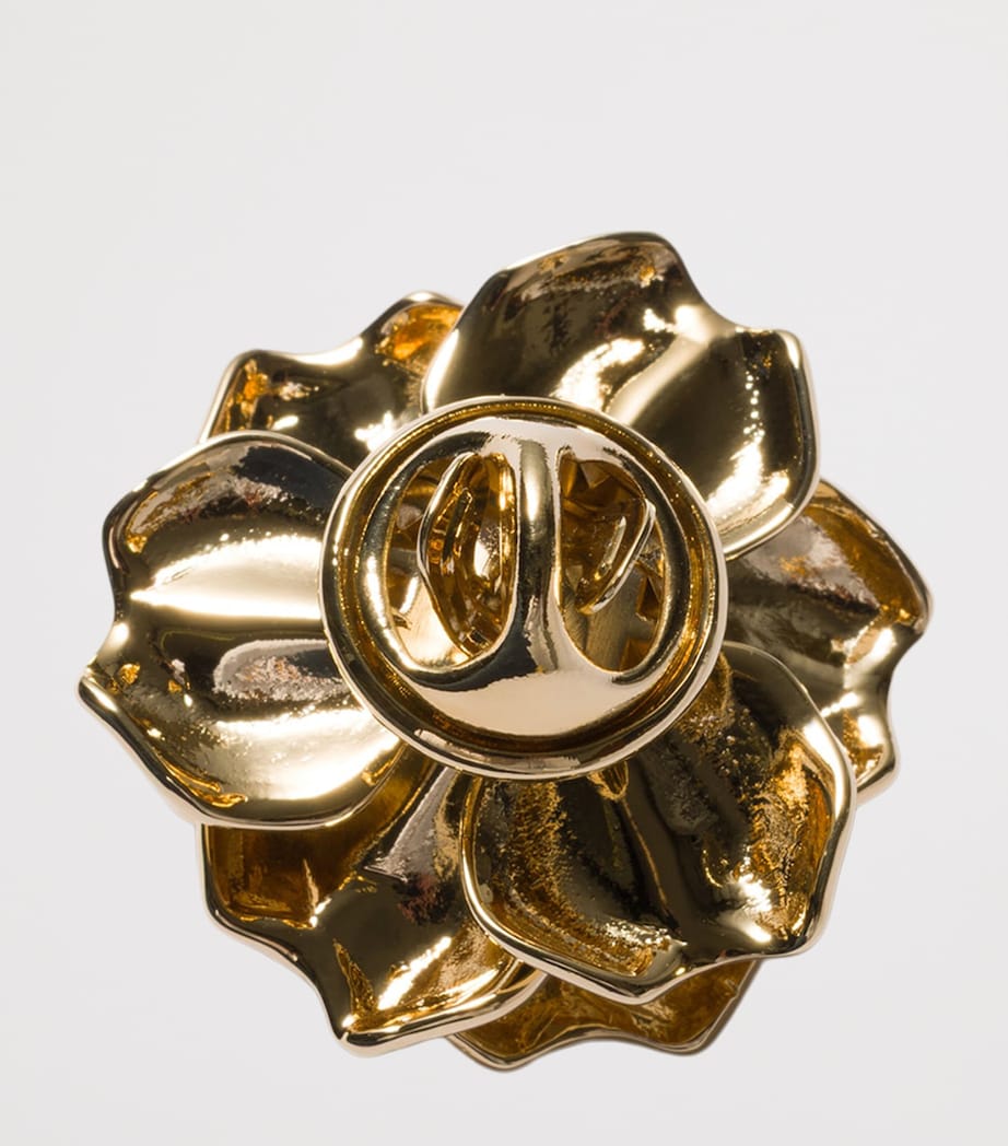 Floral Crystal-Embellished Brooch F05F8 Image 2