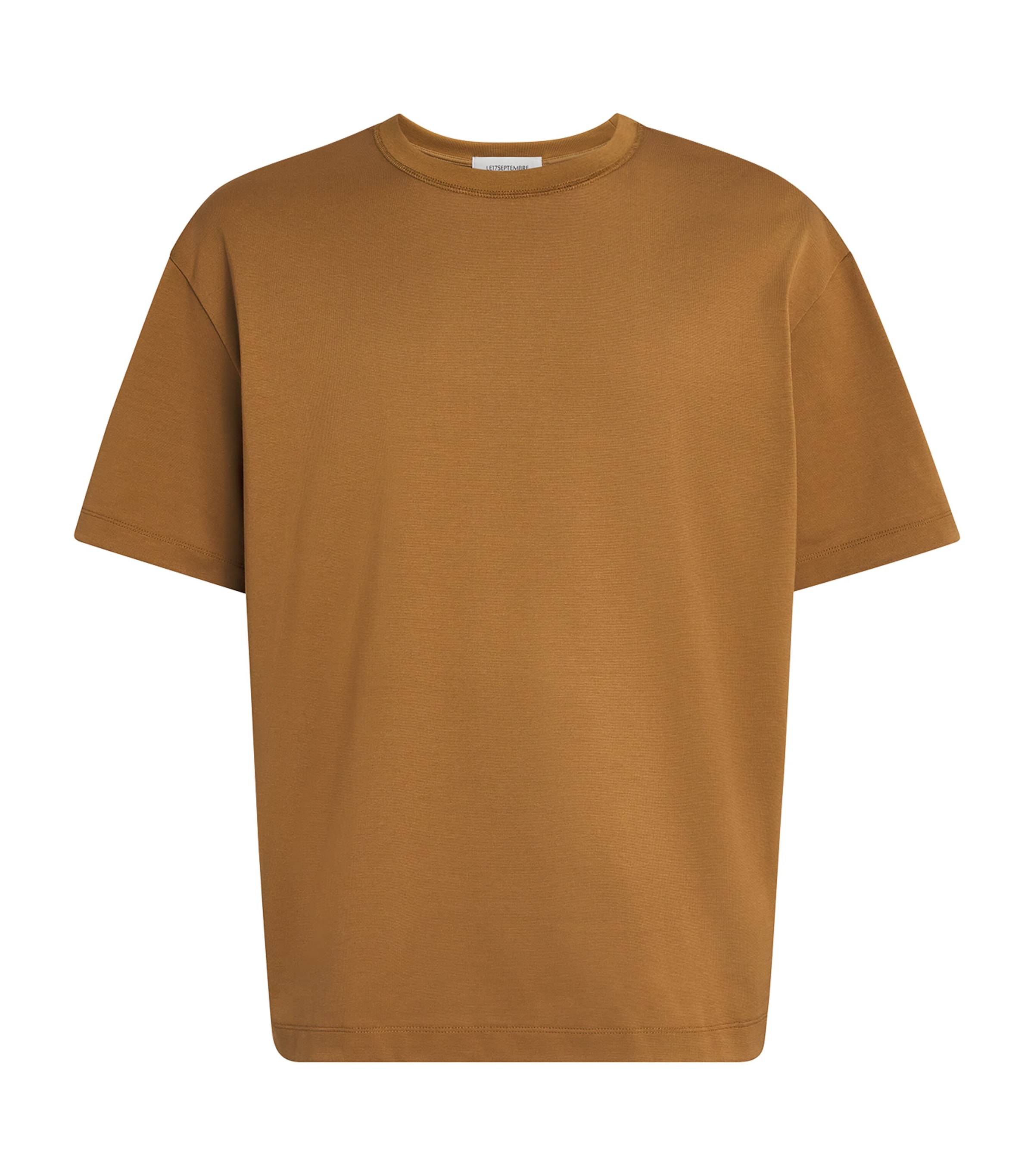 Le 17 Septembre Cotton T-shirt In Brown