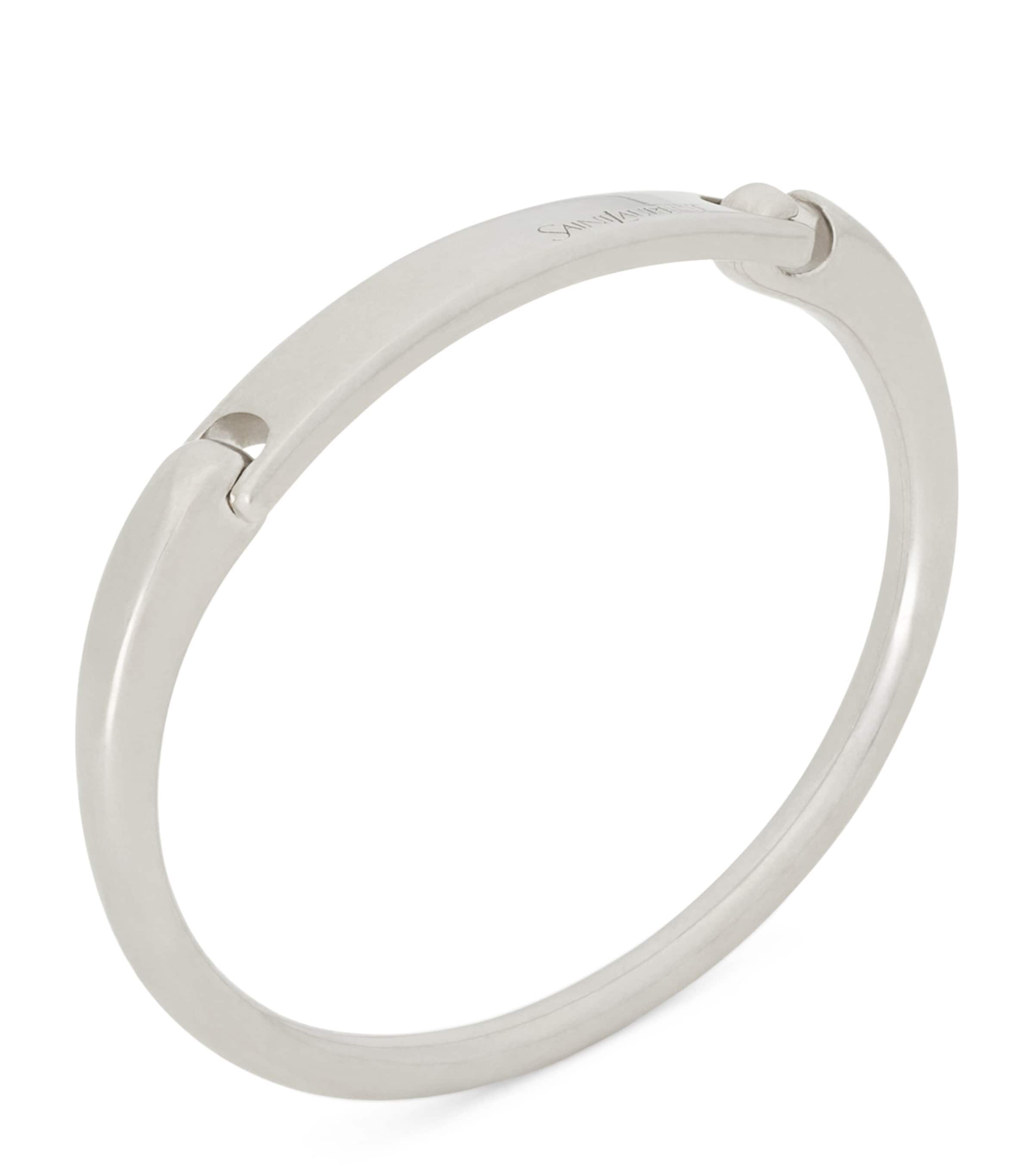 Saint Laurent Vintage Plaquette Bracelet
