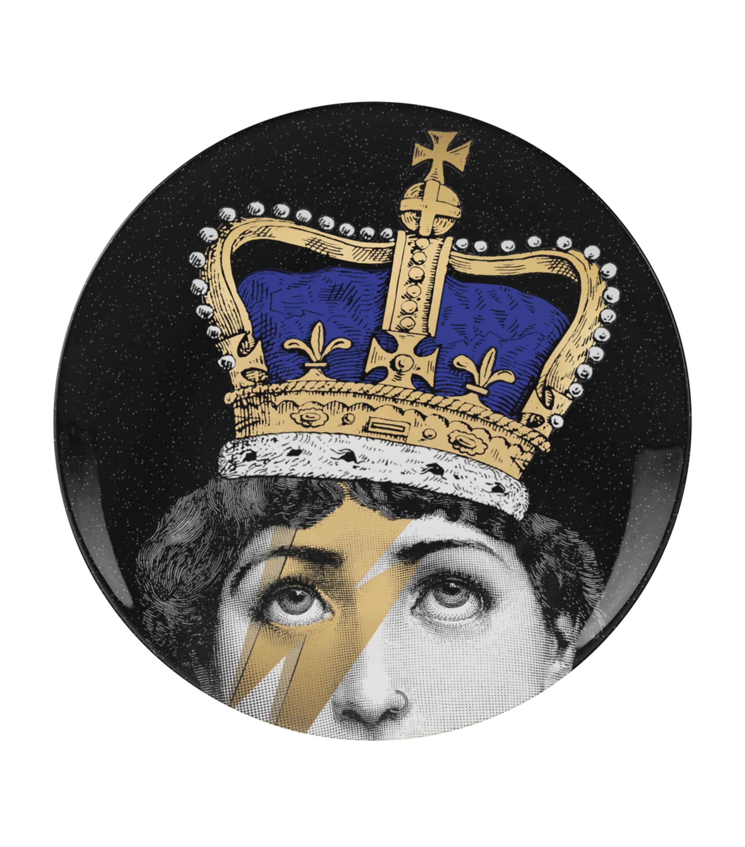 Fornasetti Tema e Variazioni No. 389 Wall Plate (26cm) | Home Accessories | Wall Plates | Designers | Fornasetti