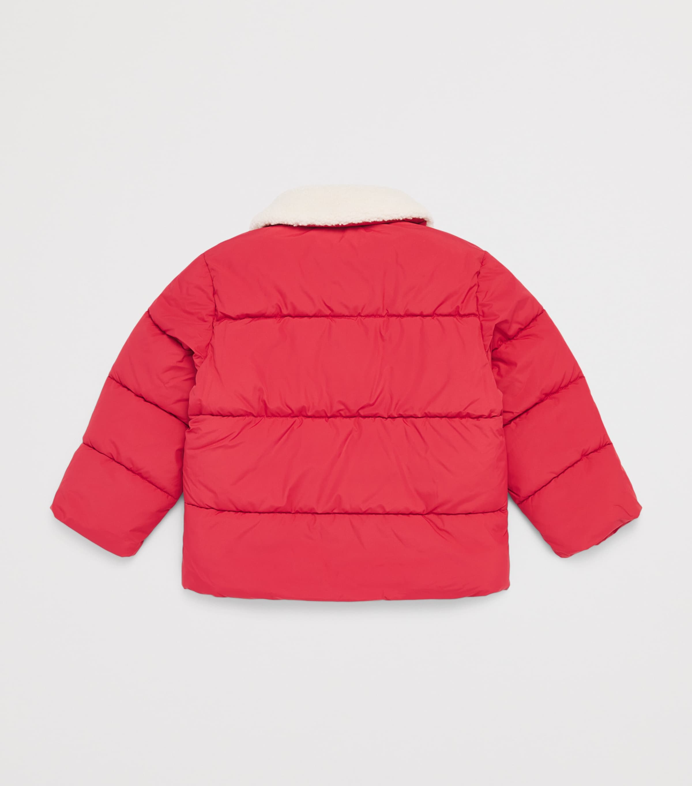 KONGES SLOJD Alpi Puffer Jacket (18 Months-10 Years) Cardinal Image 2