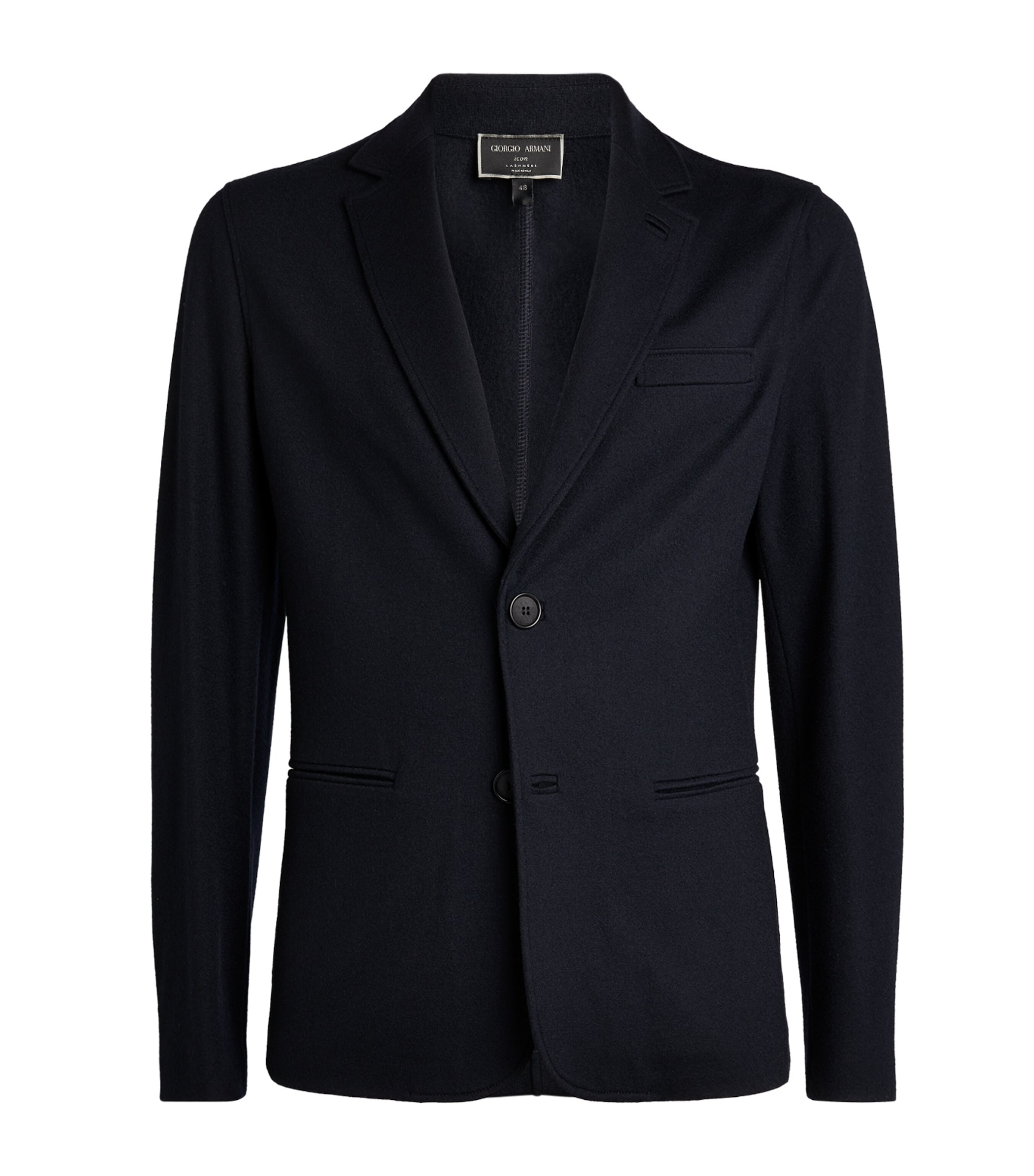 Shop Giorgio Armani Cashmere Blazer