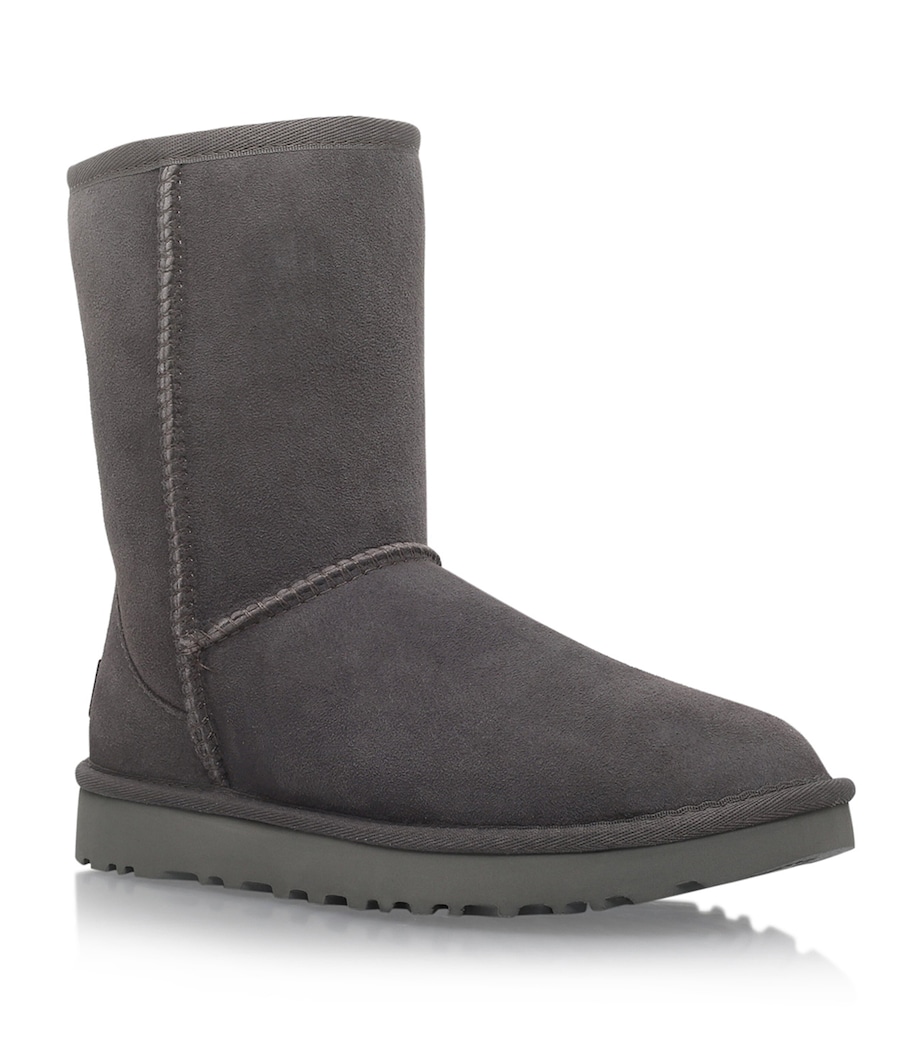UGG Classic Short II Suede Boots Grey Image 1