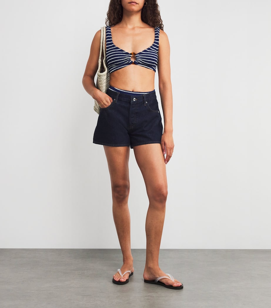 Stripe Nadine Bikini NAVY/WHITE STRIPE Image 4