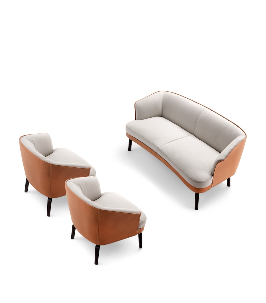 Poltrona Frau Leather Nivola Armchair Pelle Fru Slfl Il Sm Image 1