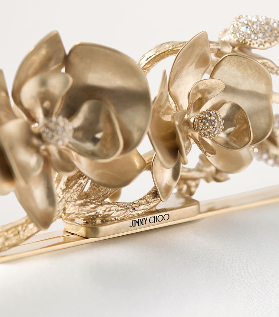 Cloud Satin Clutch Bag IVORY Image 3