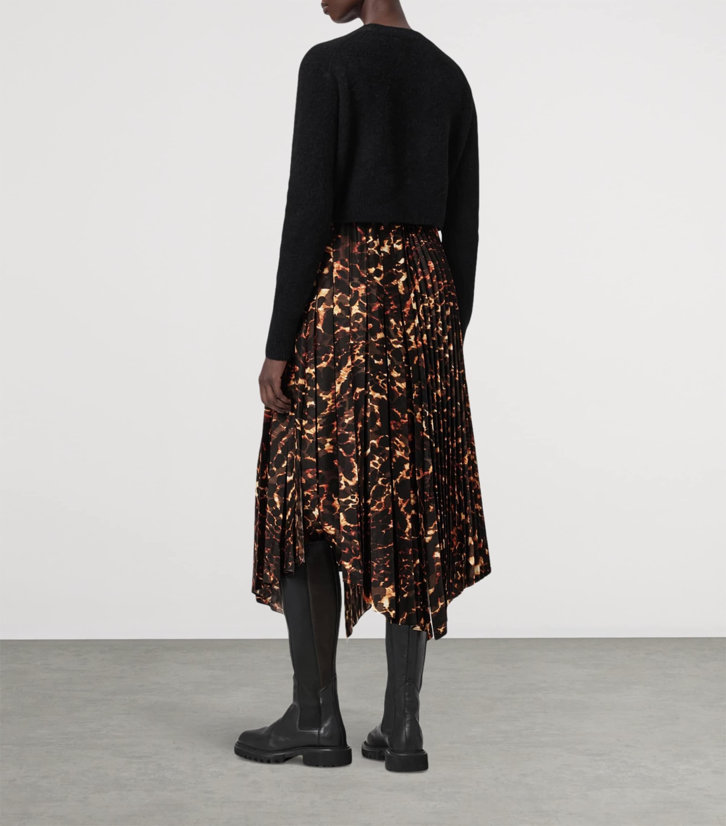 2-In-1 Jax Midi Dress BLACK/BITTER BROWN Image 4