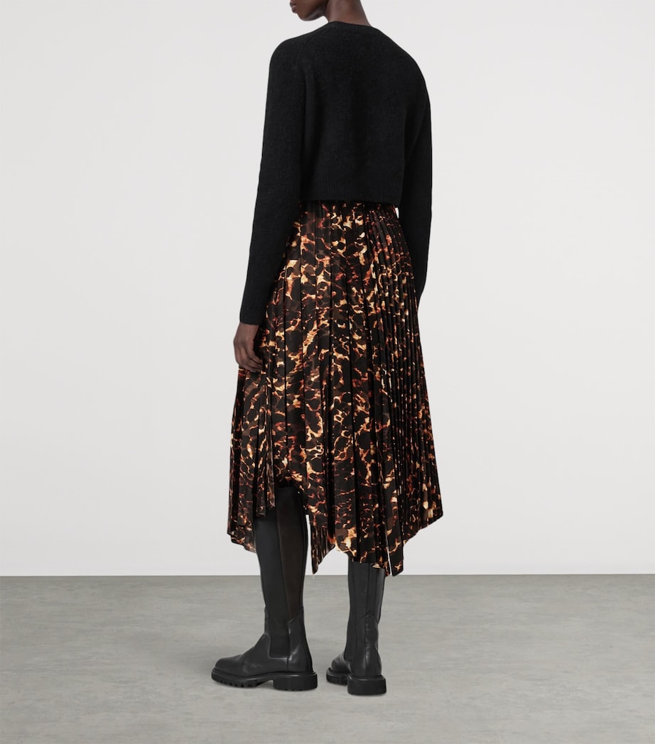 2-In-1 Jax Midi Dress BLACK/BITTER BROWN Image 4