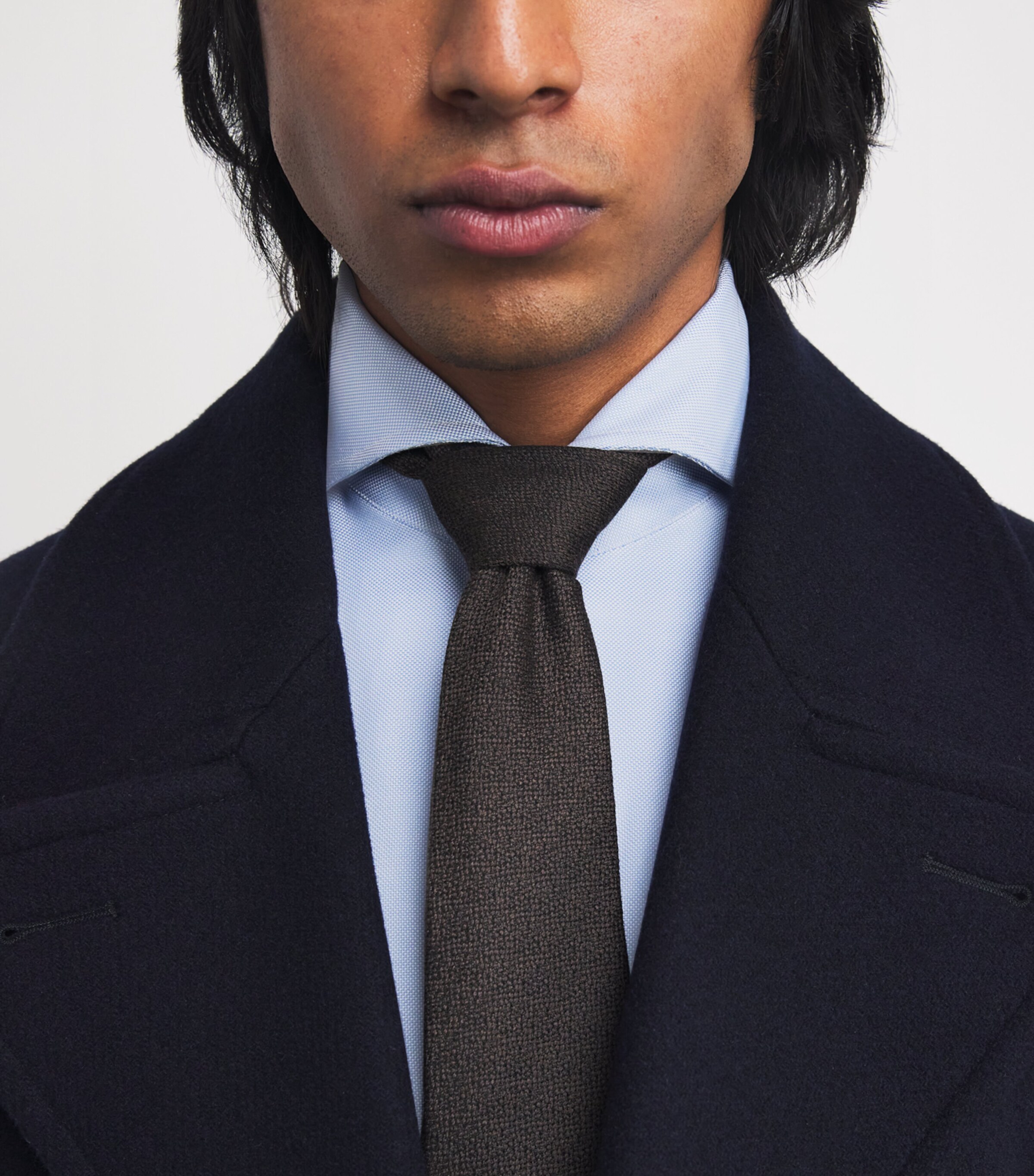 Cotton Oxford Shirt BLUE Image 6