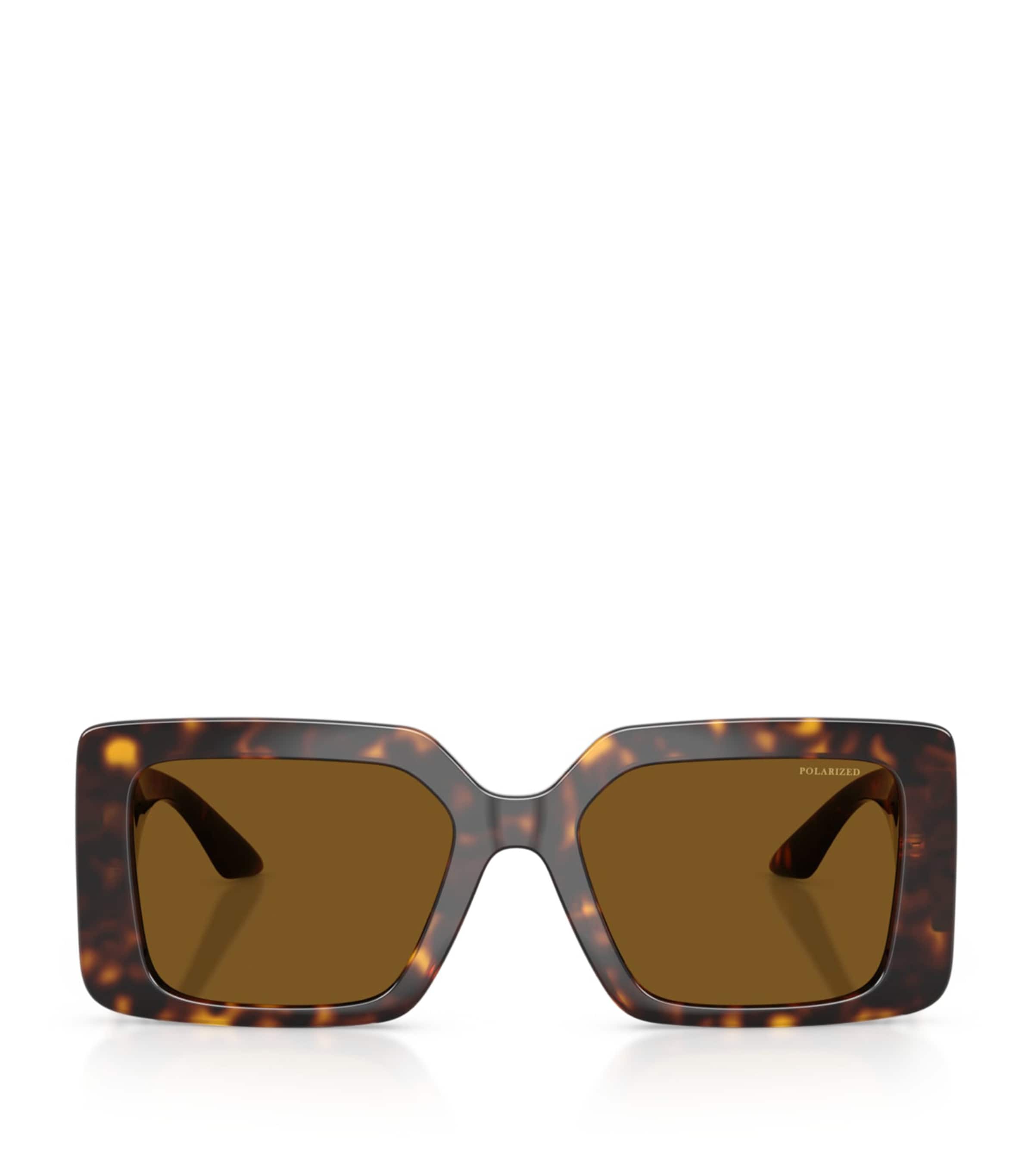 Versace Injected VE4505U Square Sunglasses Brown Image 1