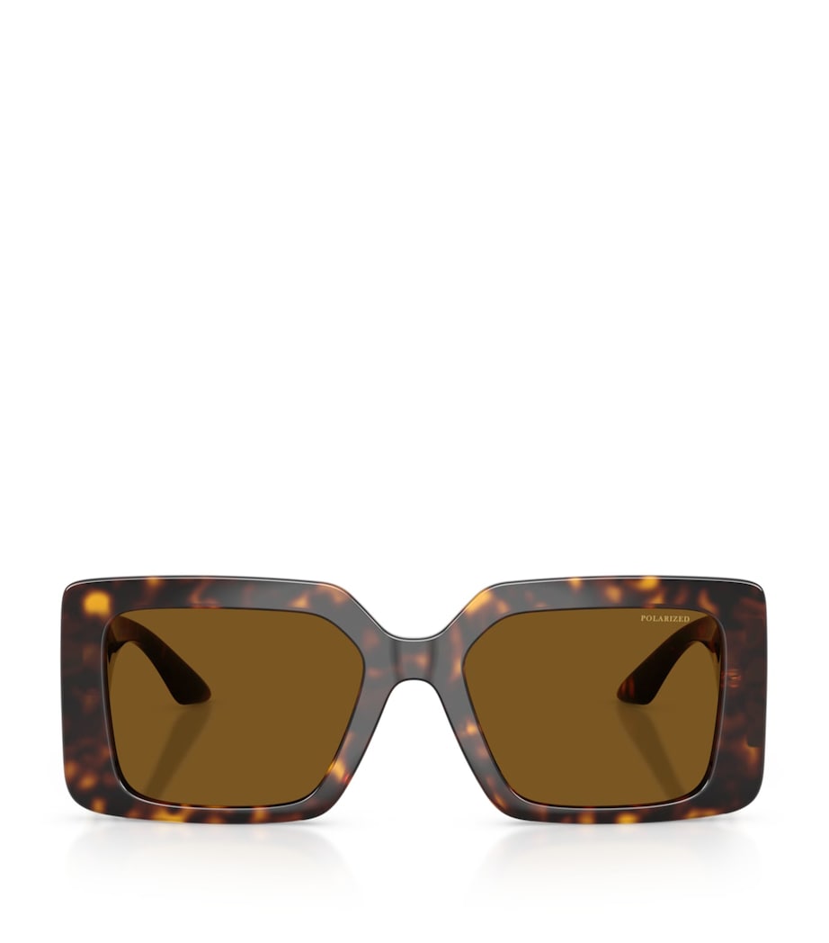 Versace Injected VE4505U Square Sunglasses Brown Image 1