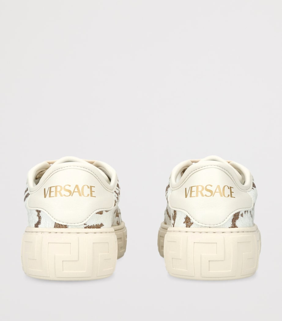 Jacquard Barocco Sneakers WHITE/COMB Image 2