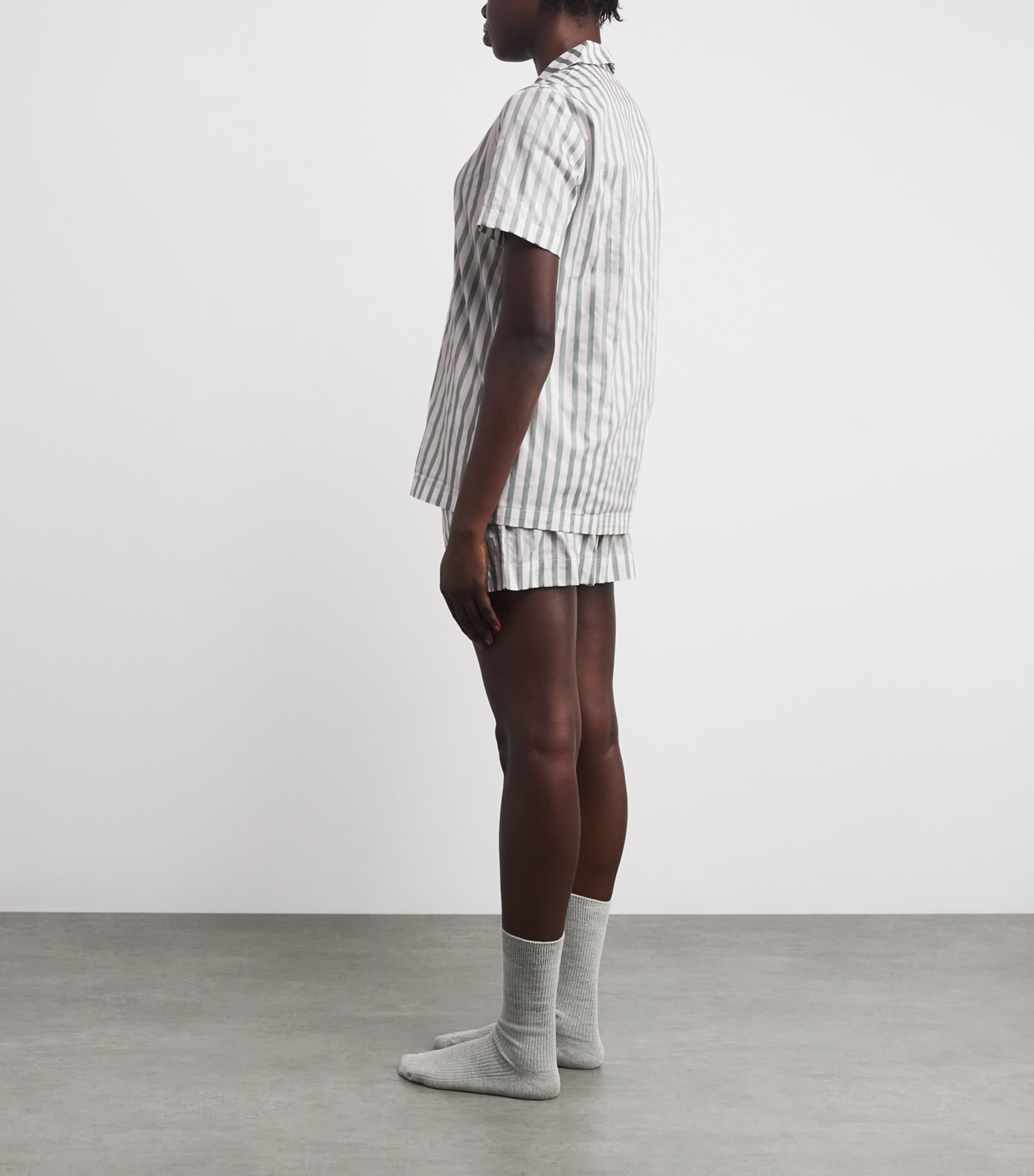 Cotton Capri Pyjama Set 24 GREEN Image 3