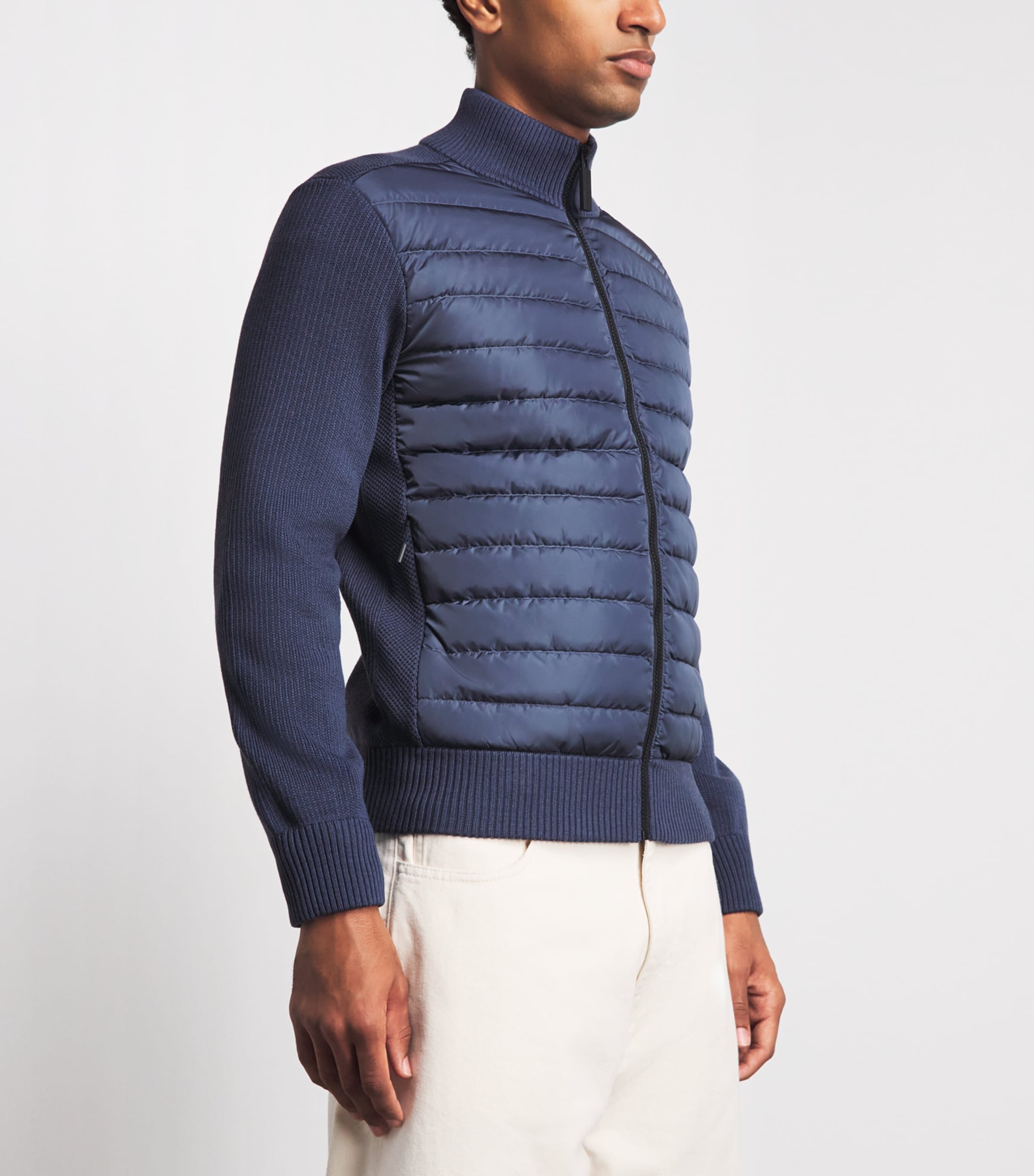 Canada Goose Mens Down Hybridge Jacket Dusk Blue Image 4