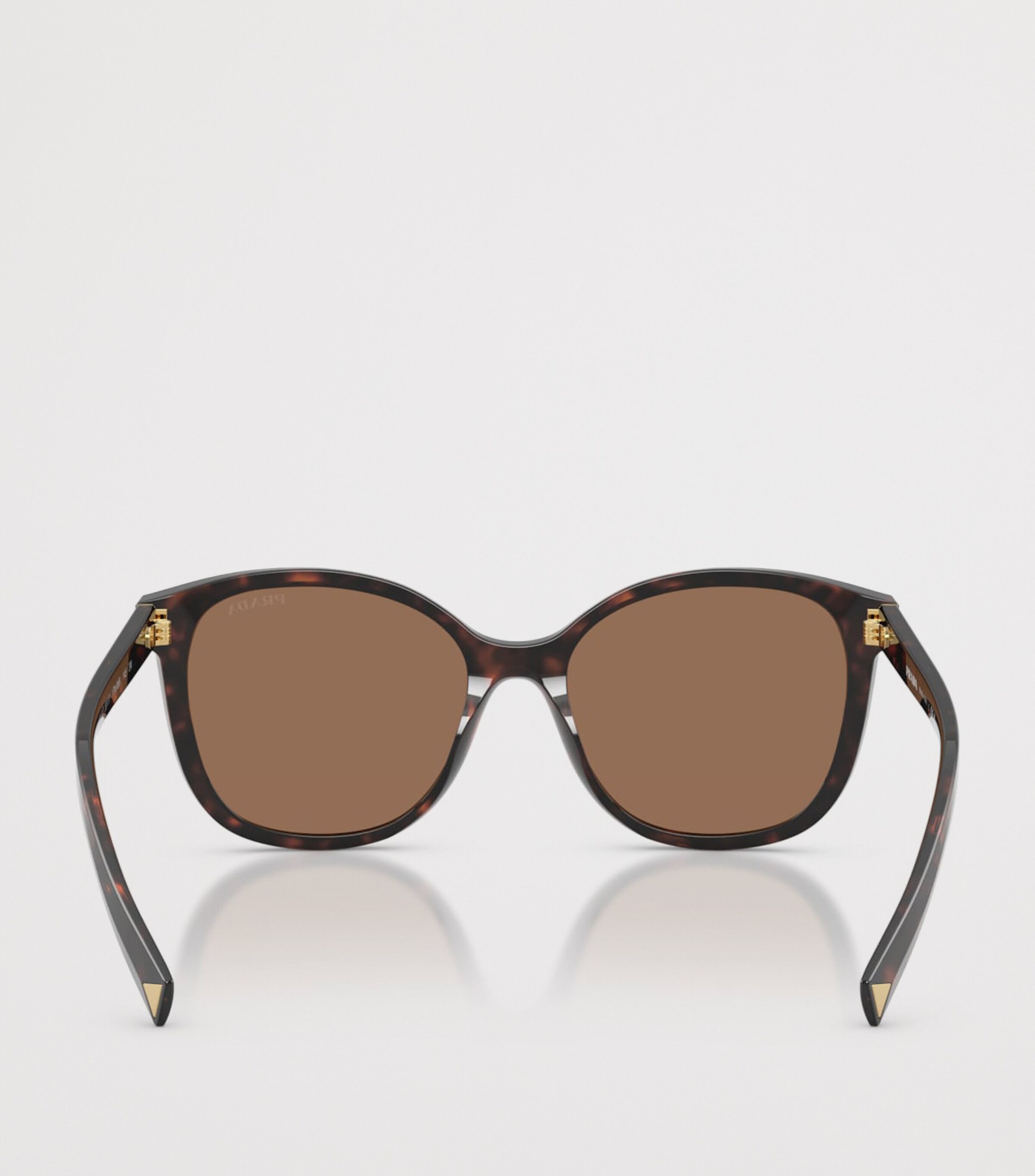 Prada Tortoiseshell Square Sunglasses Brown Image 4