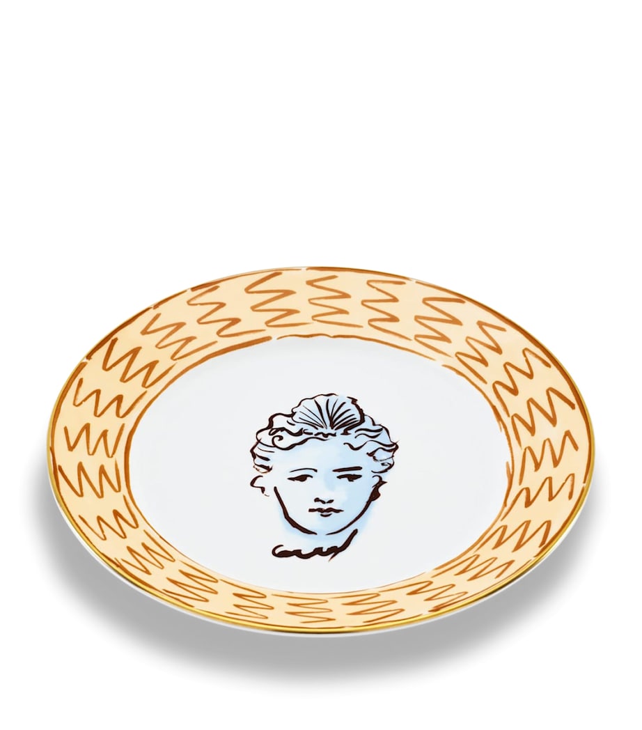 Porcelain Il Viaggio di Nettuno Plate (28cm) G00135001 Image 4