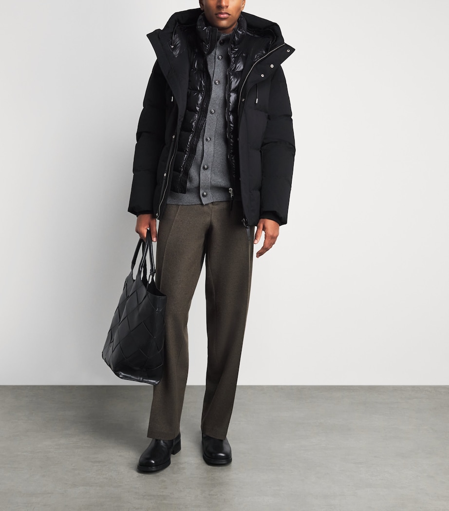 Mackage Mens Down Graydon Puffer Jacket Black Image 2