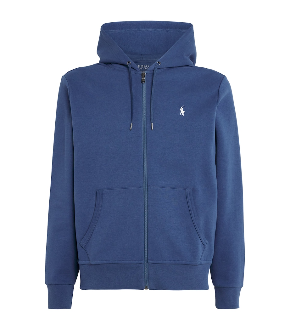 Tech Knit Zip-Up Hoodie BLUE Image 1