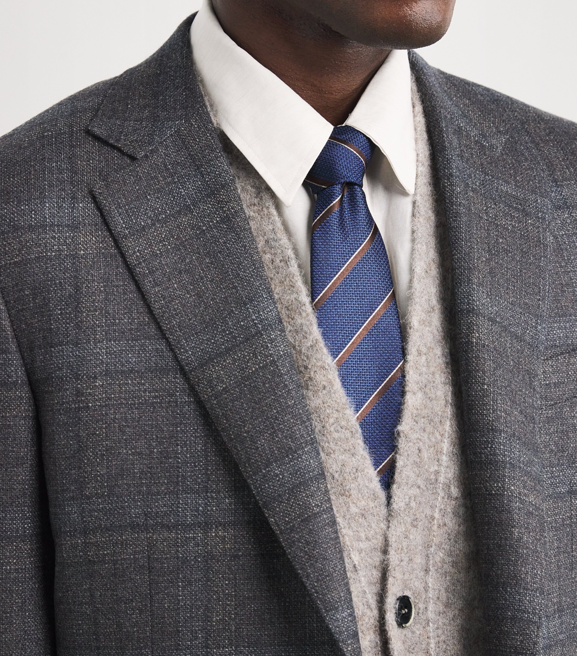 Canali Silk Jacquard Tie Image 3