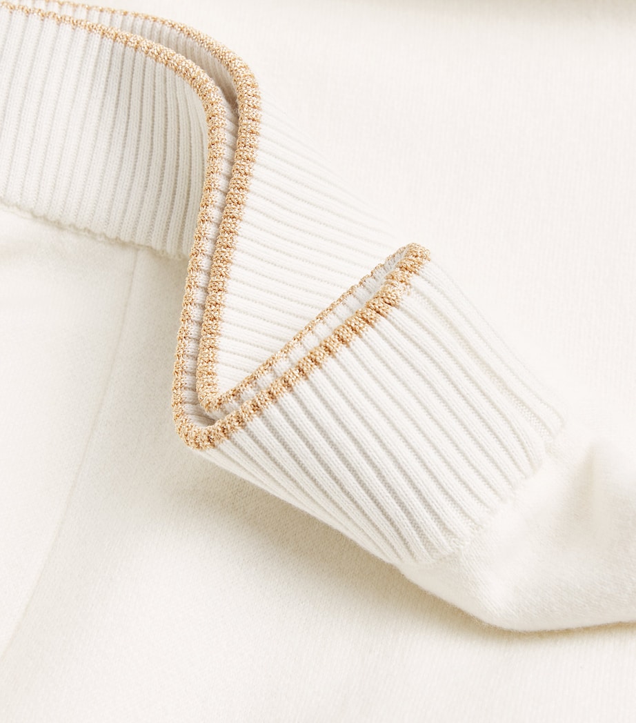 Straight Leg Knit Trousers PANNA Image 5