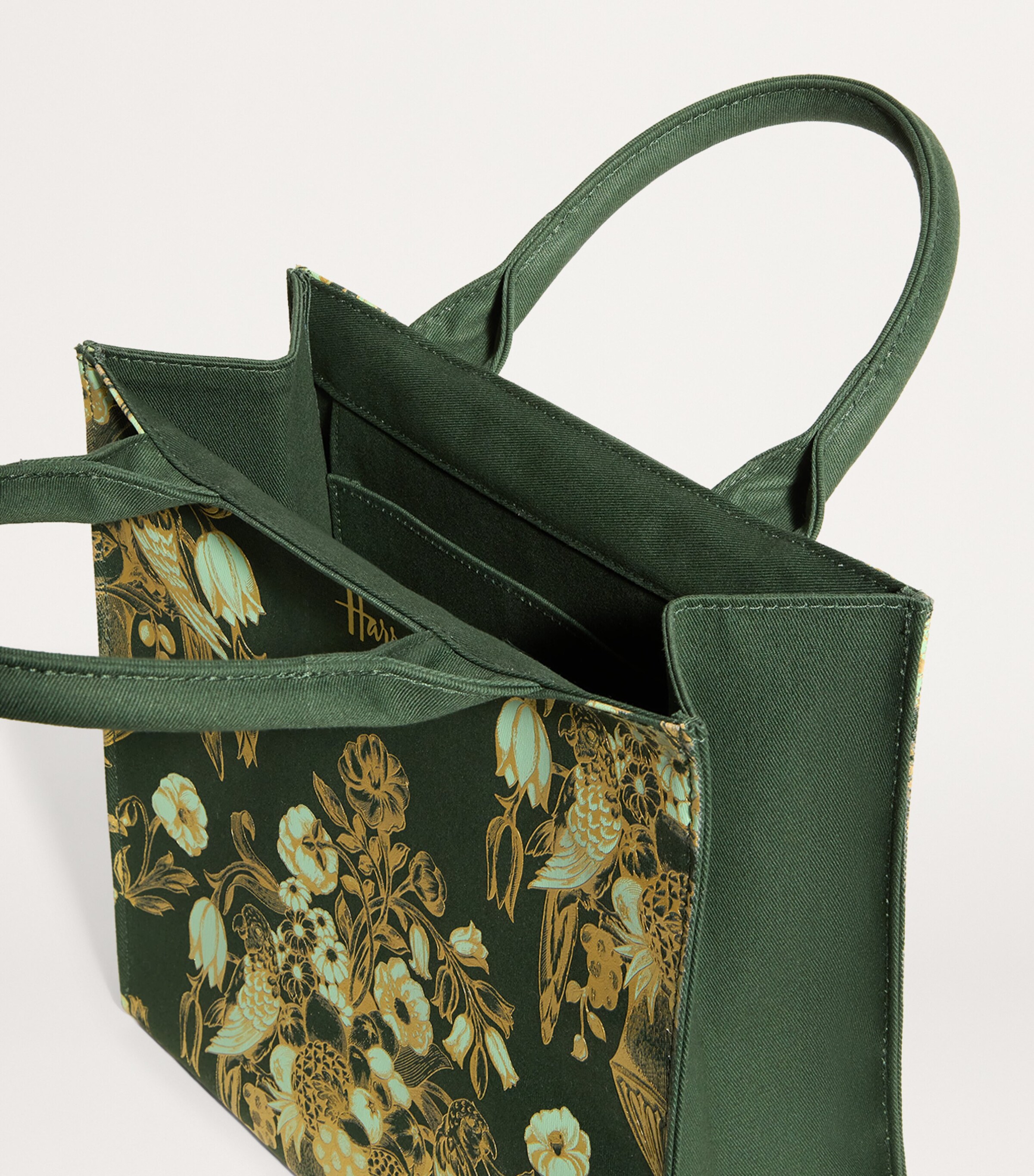 【HARRODS】Small Floral Ivy Shopper Bag トートバッグ 0a5b12d419f548b985815423ff4f18