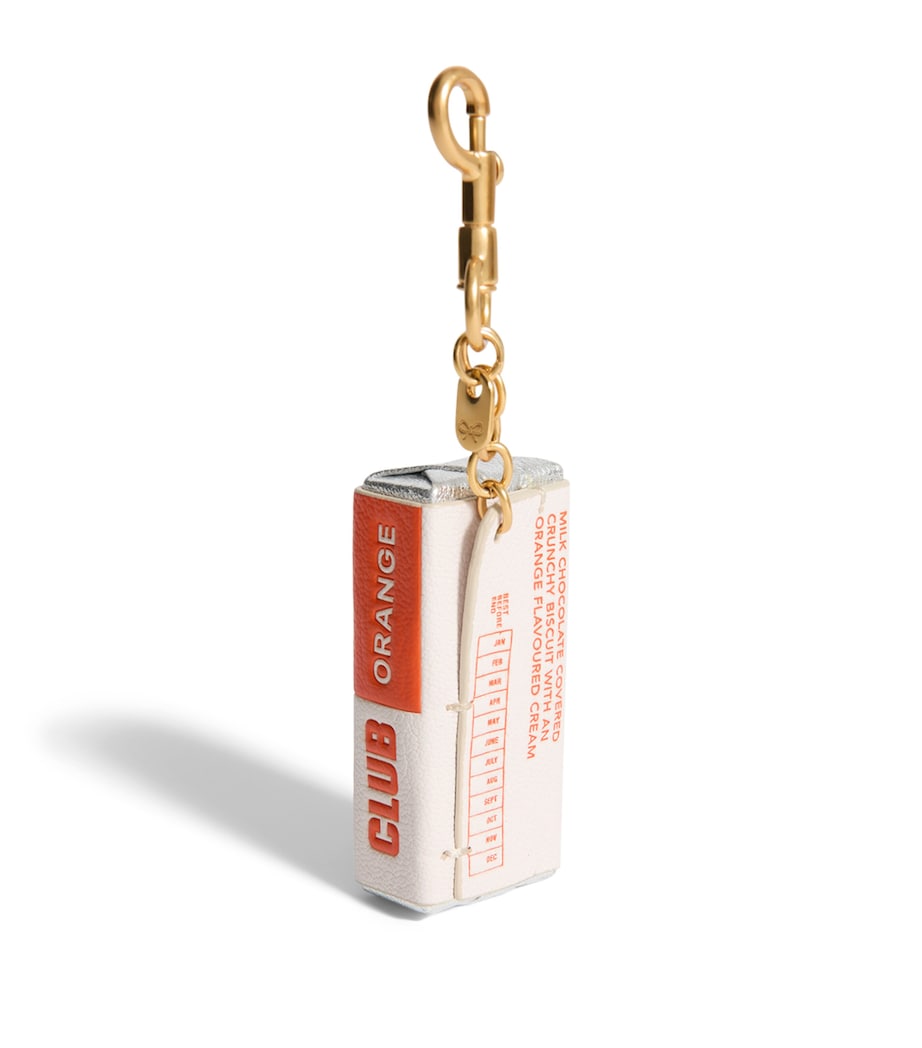 Leather McVitie's Club Orange Charm CLEMENTINE Image 2