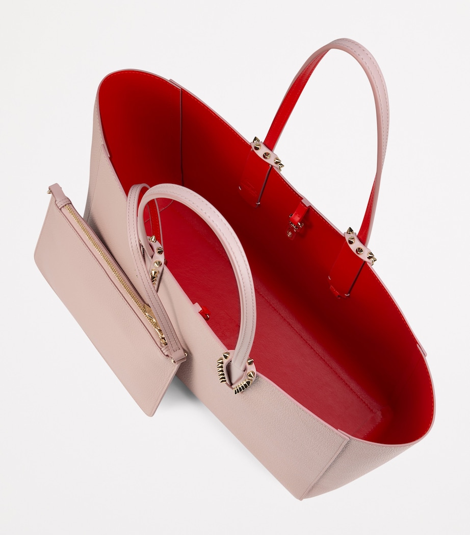 Cabata Small Calf Leather Tote Bag 9009 Image 3