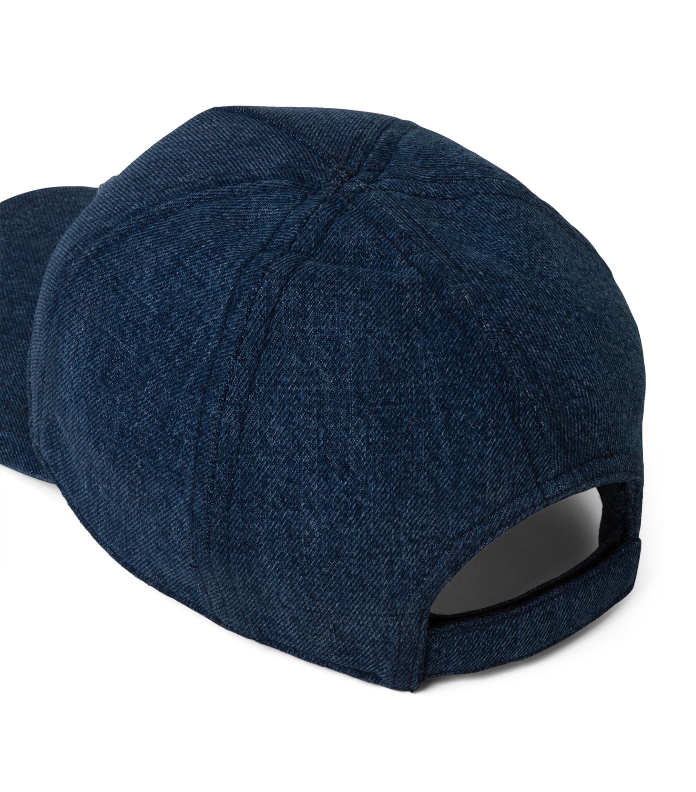 Denim Logo Baseball Cap F0008 Image 3