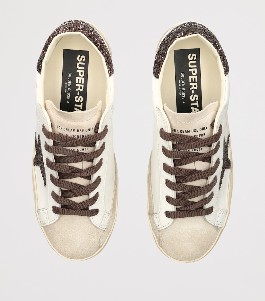 Golden Goose Leather Superstar Sneakers White/comb Image 3