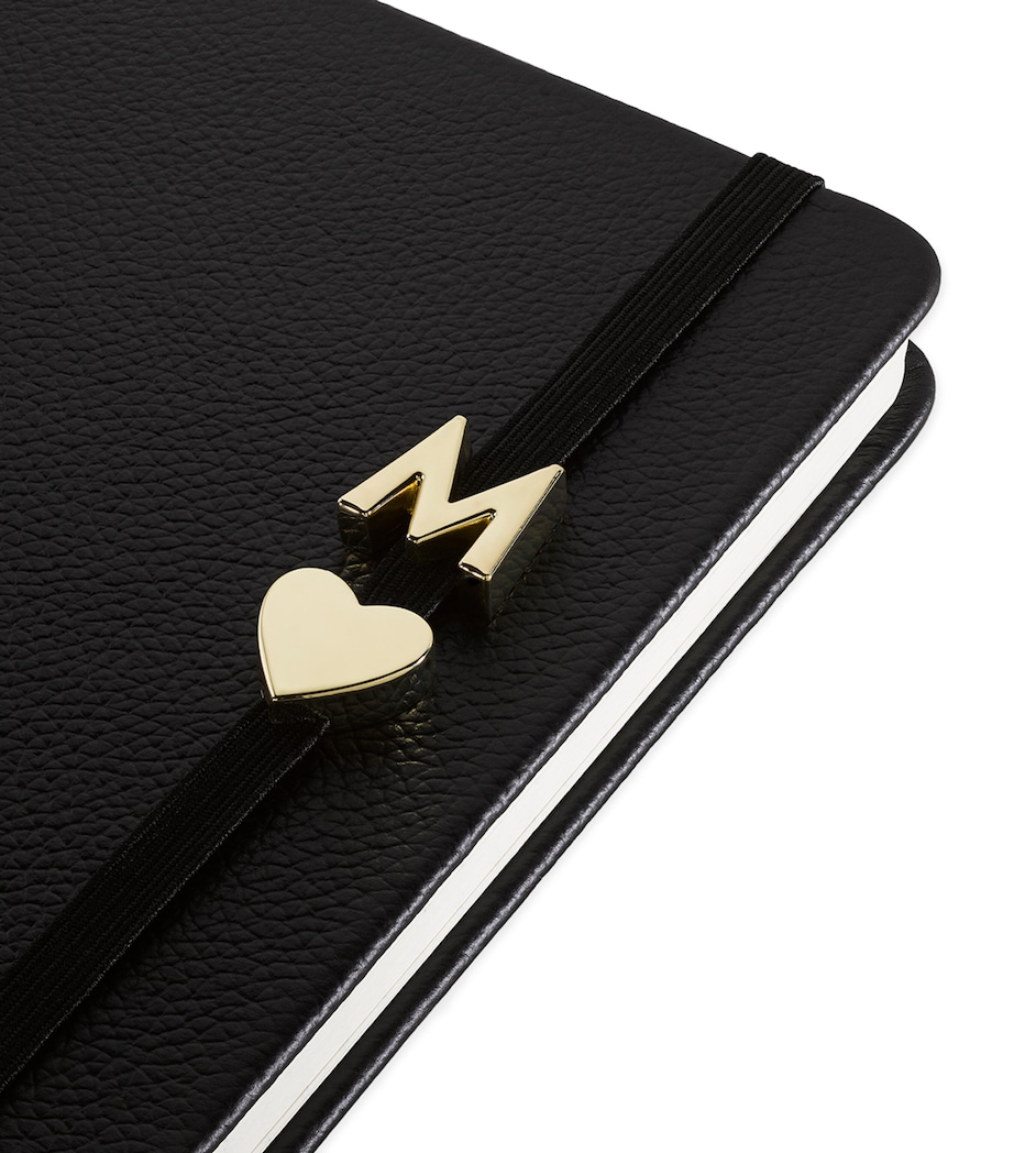 Gold-Plated S Notebook Charm GOLD Image 4