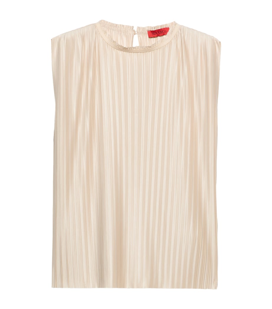 Pleated Tank Top POWDER Image 1