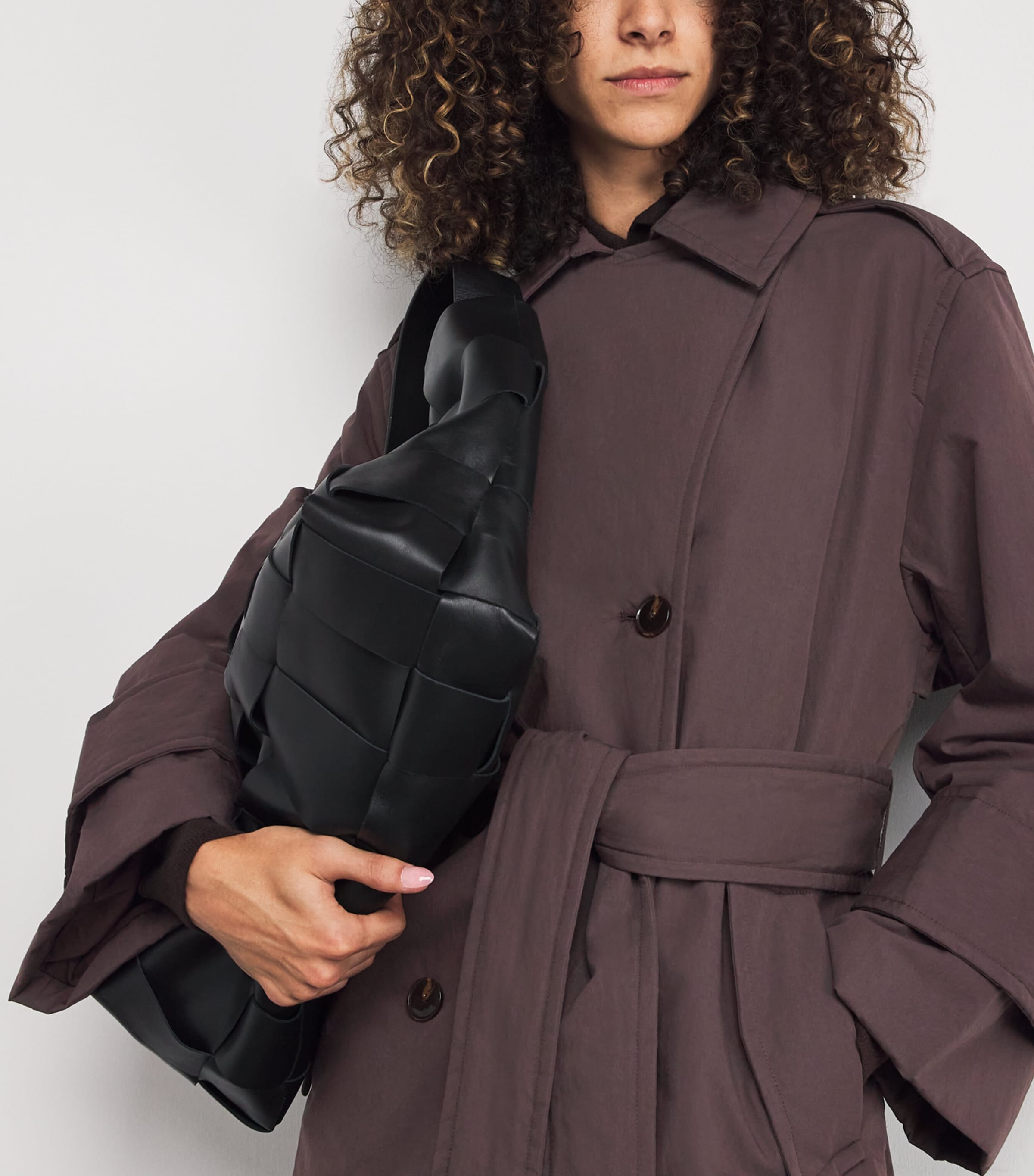 Stylein Brown Padded Sandra Trench Coat | Harrods US