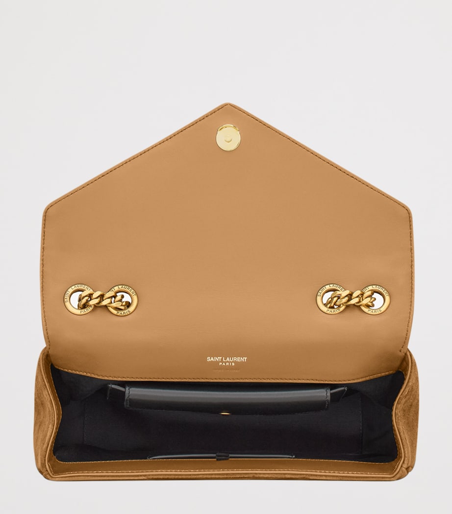 Saint Laurent Small Suede Loulou Shoulder Bag Image 5