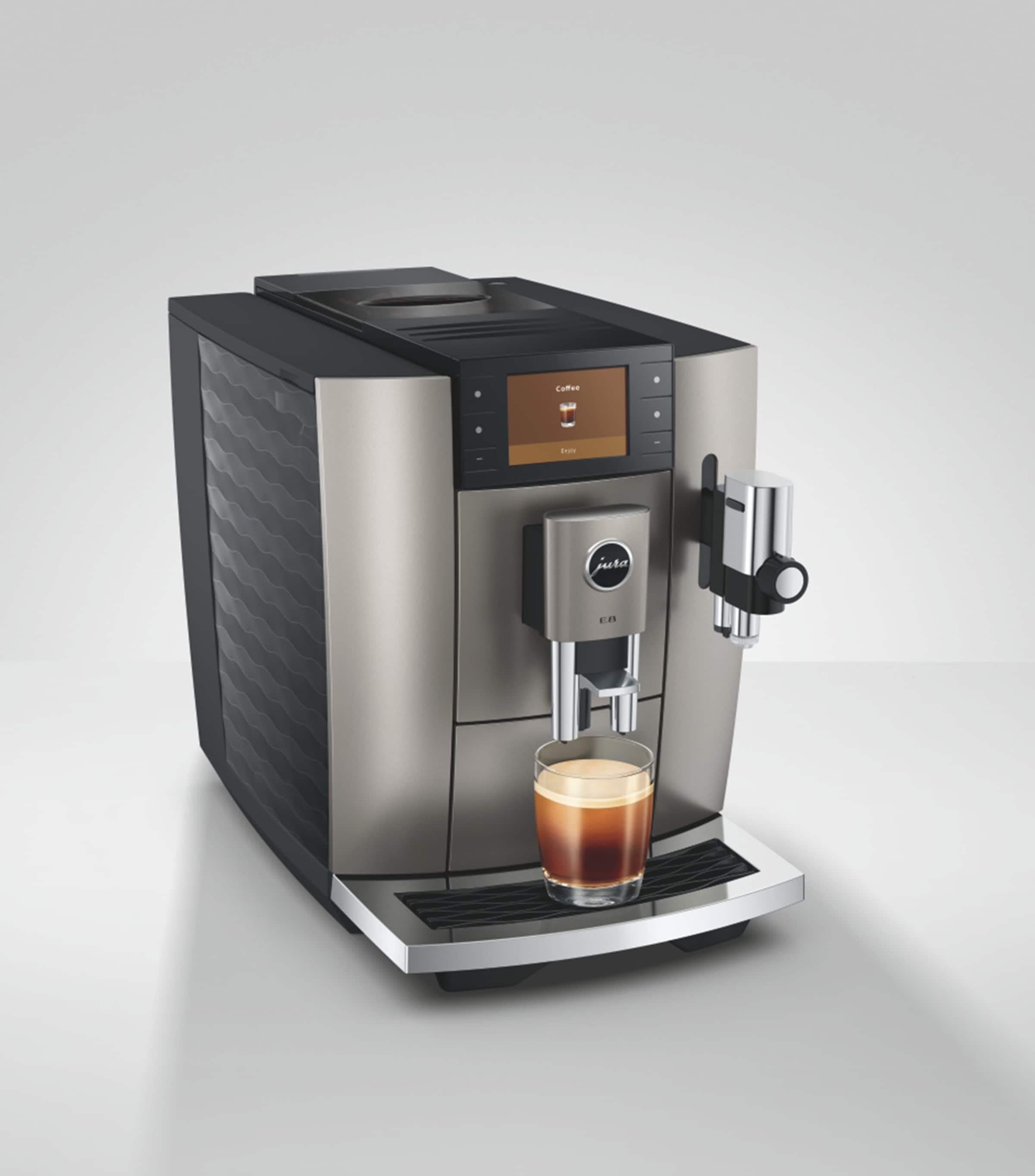 Jura E8 Coffee Machine Silver Image 9